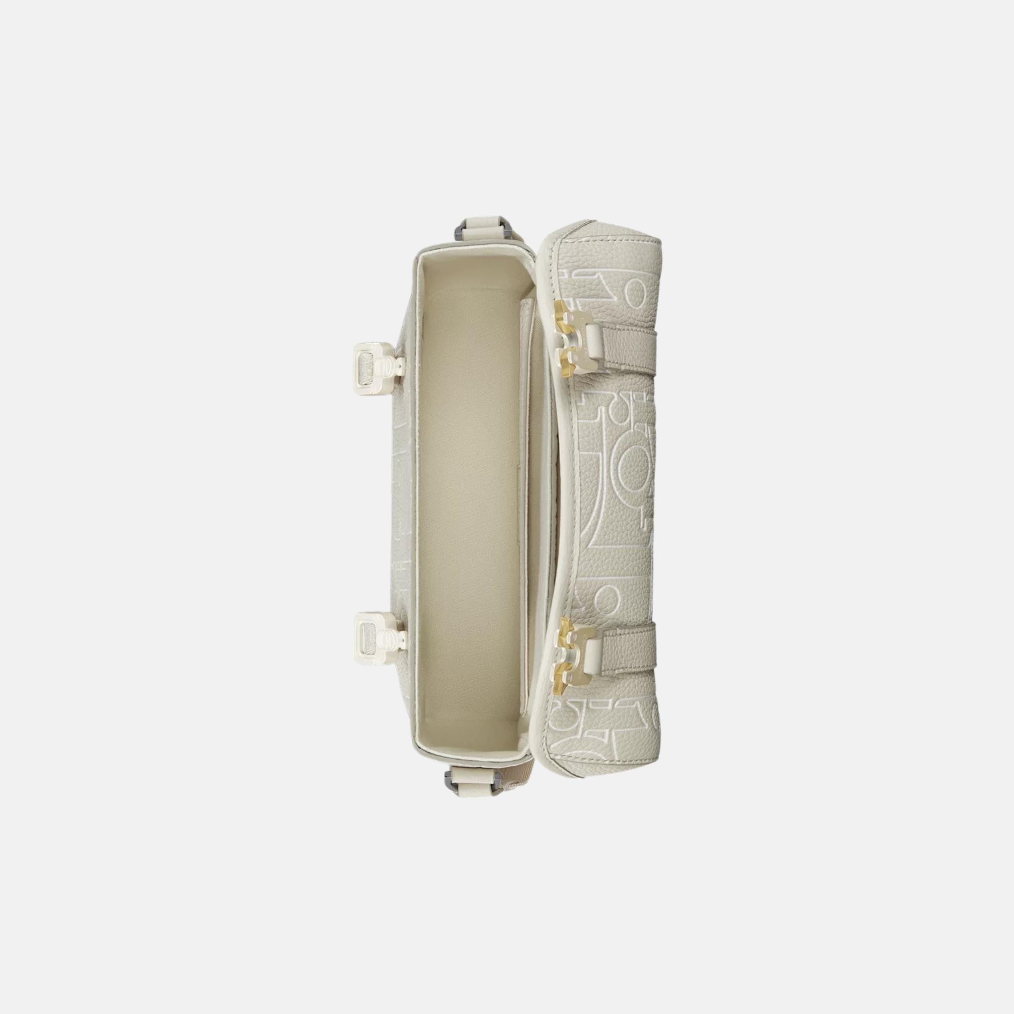 Hit The Road Messenger Flap Bag in Grained Calfskin