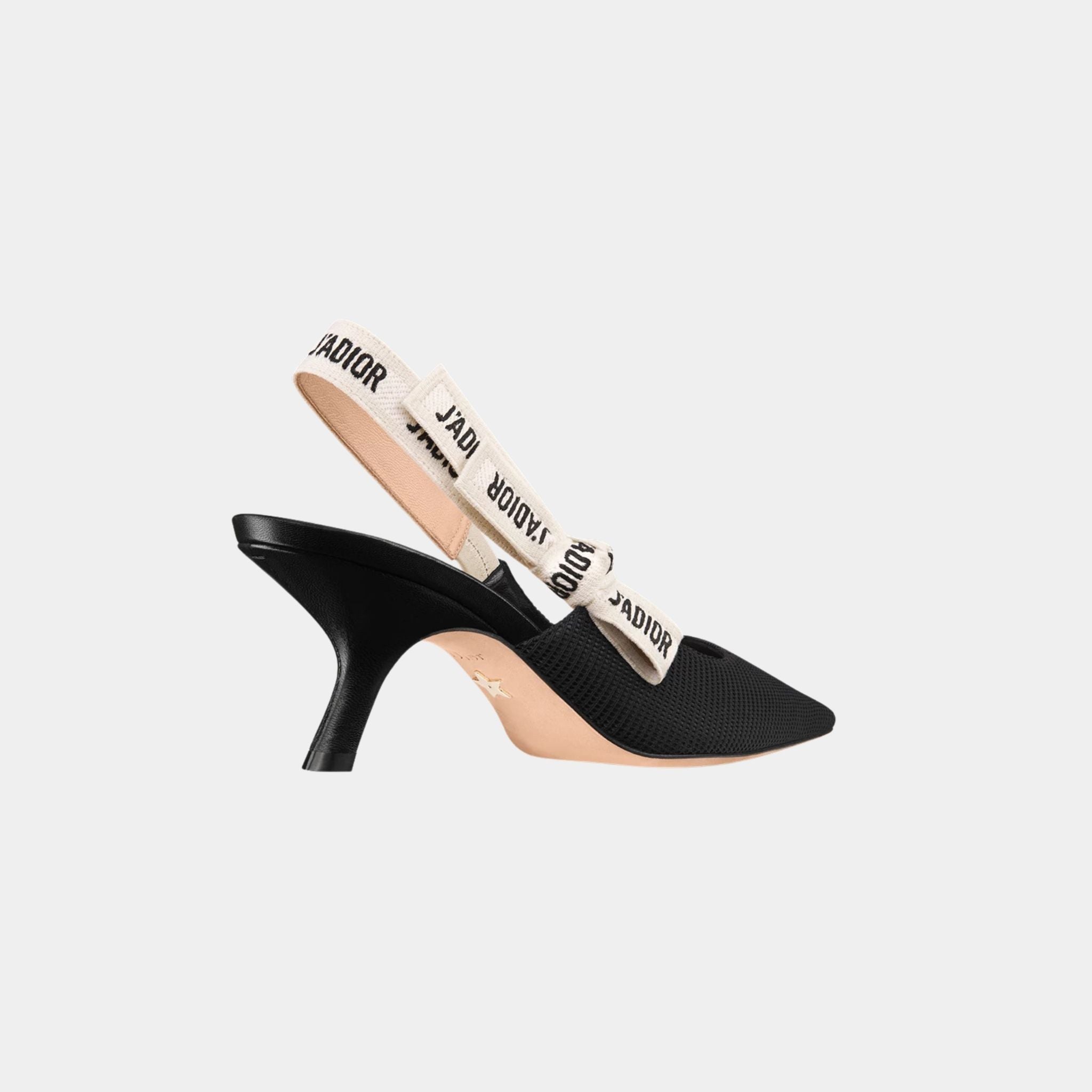 J Adior Slingback Pump Technical Fabric