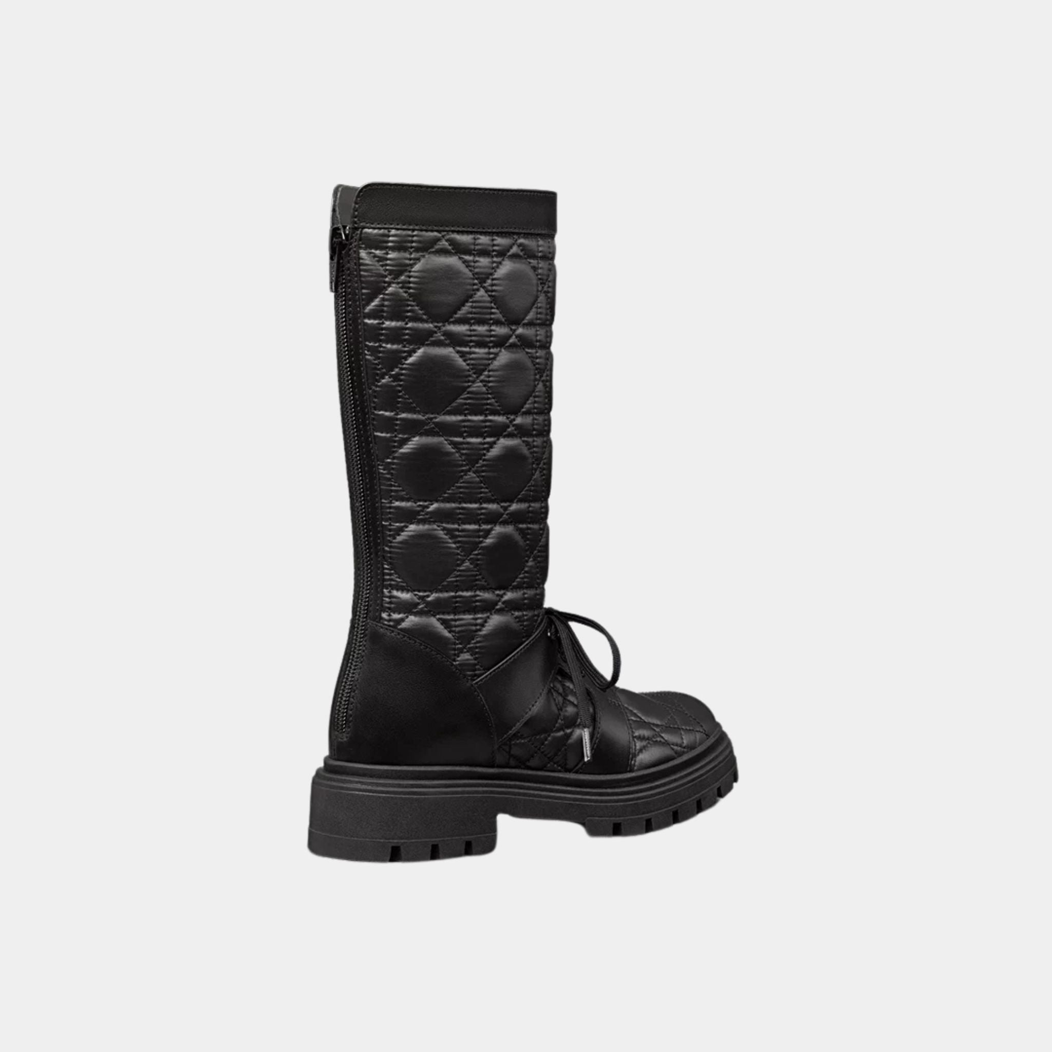 Kids Boot Black Cannage Technical Fabric