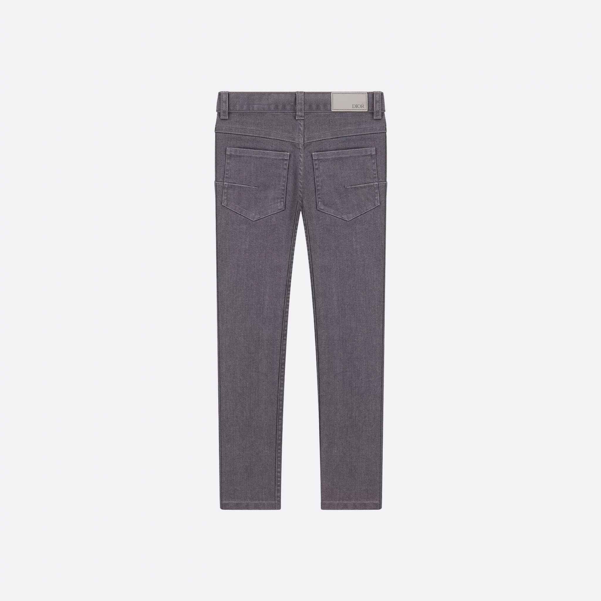 Kids Jeans Gray Cotton Denim