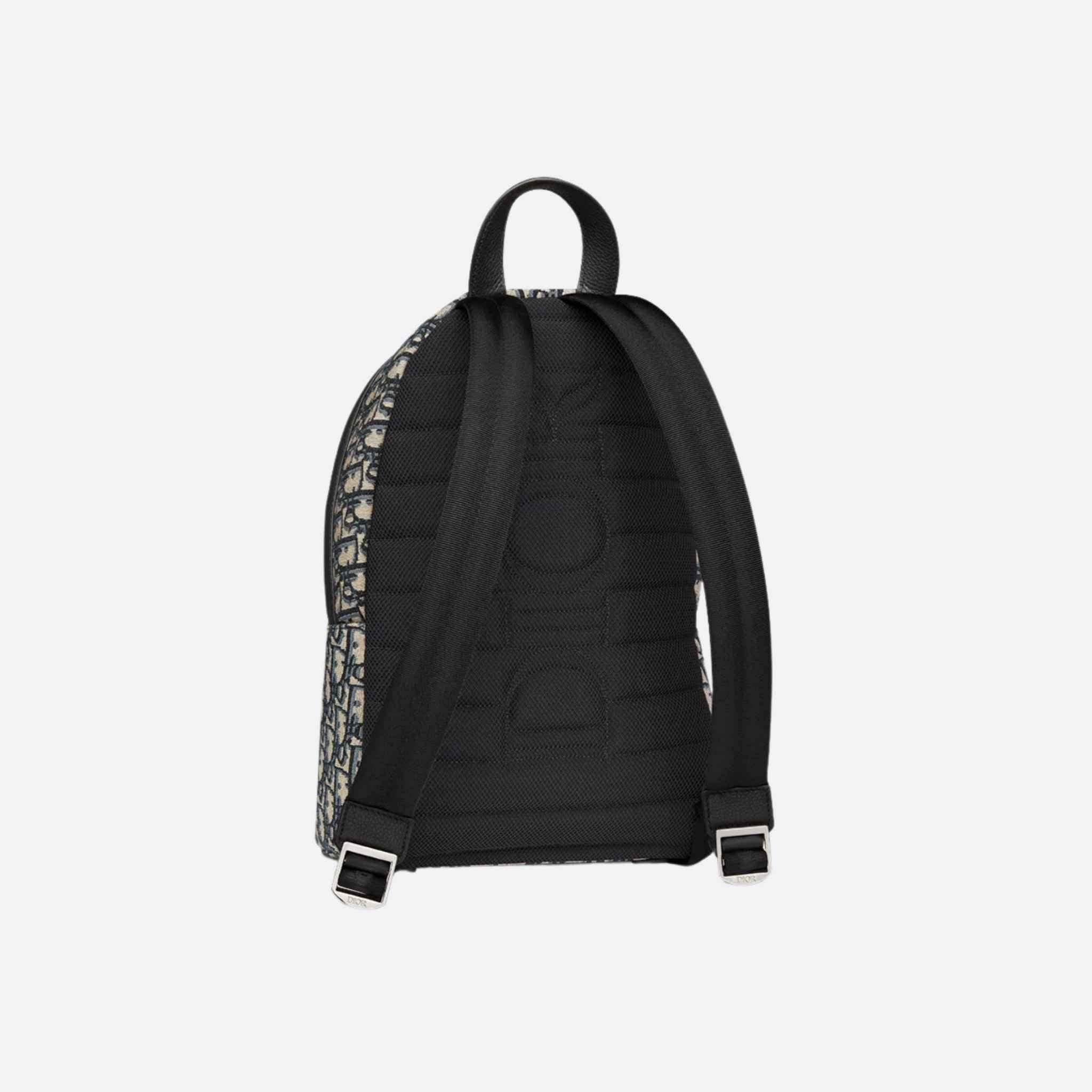 Kids Rider Backpack Beige And Black Dior Oblique Jacquard