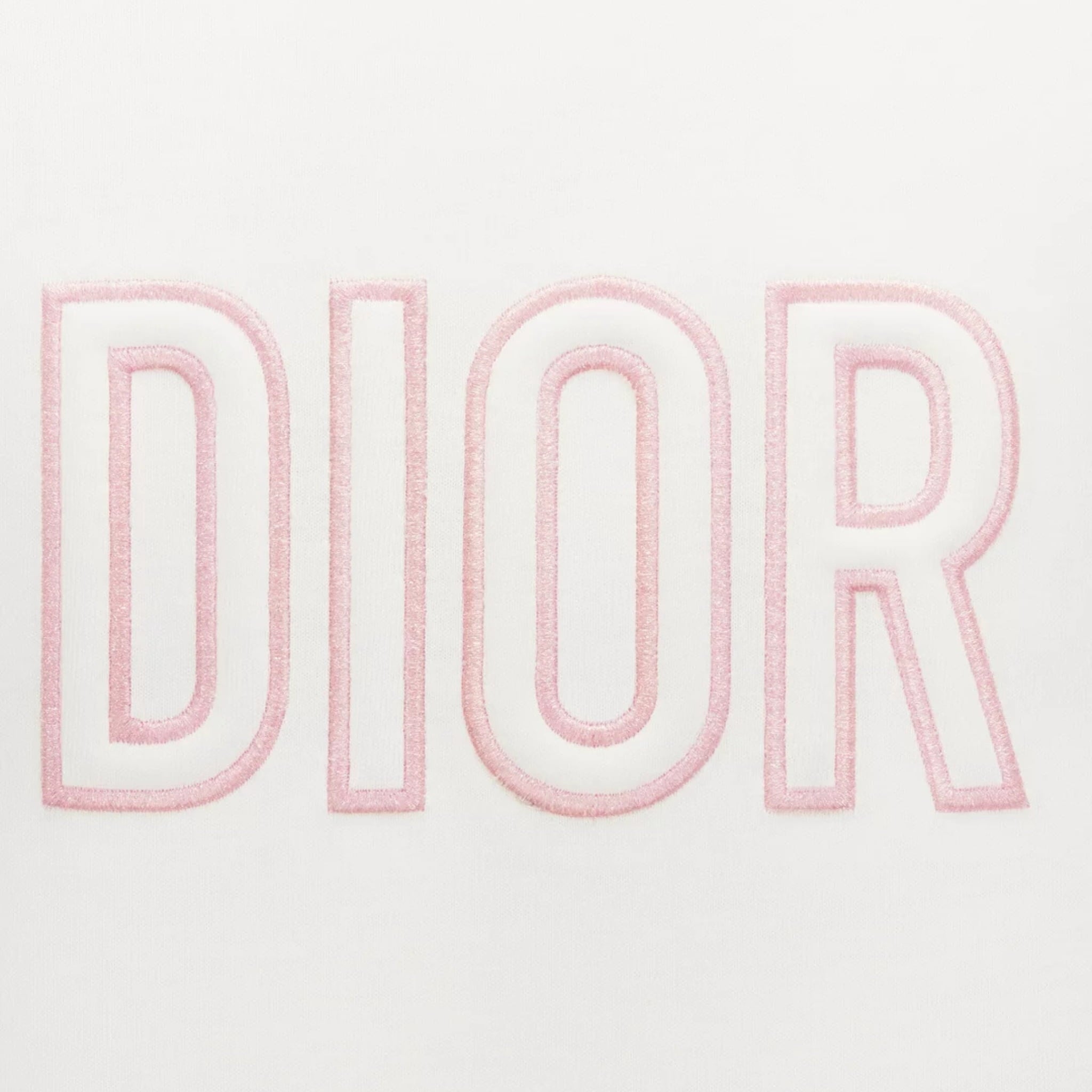 Kids T Shirt Cotton Jersey Dior Embroidery