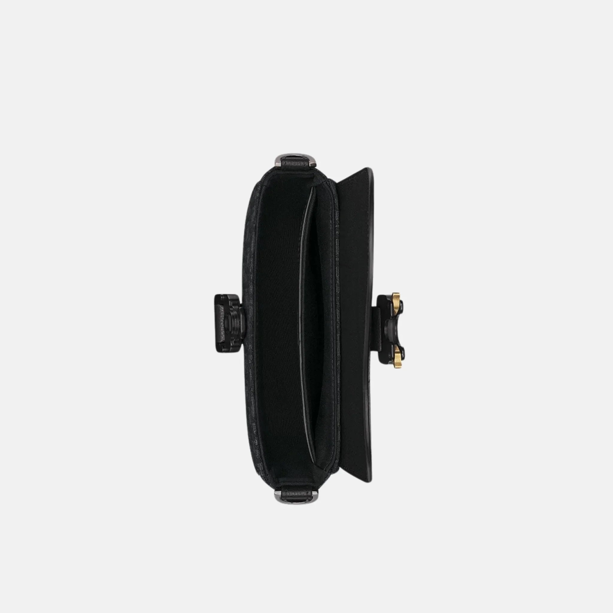 Mini Saddle Messenger Bag With Flap