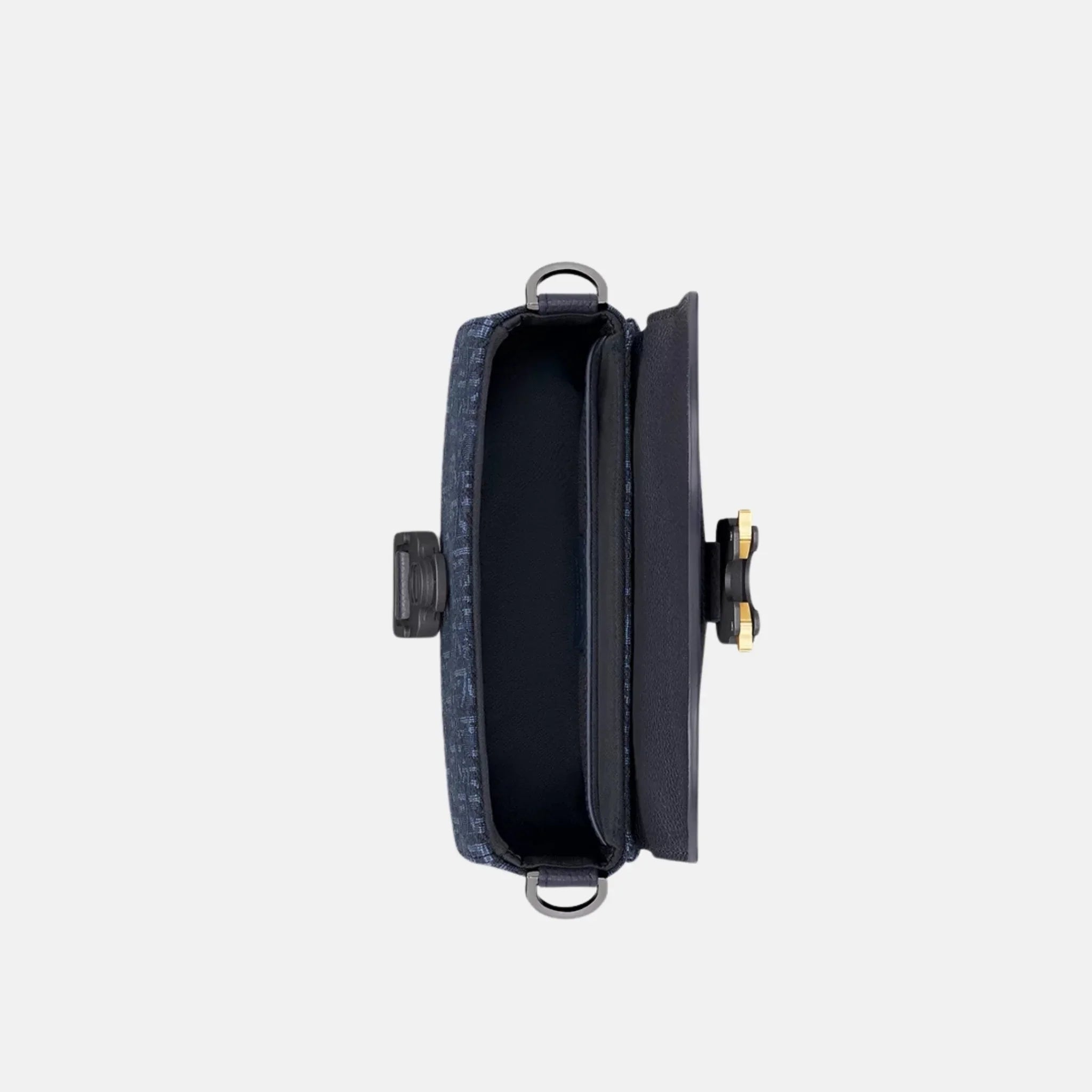 Mini Saddle Messenger Bag With Flap