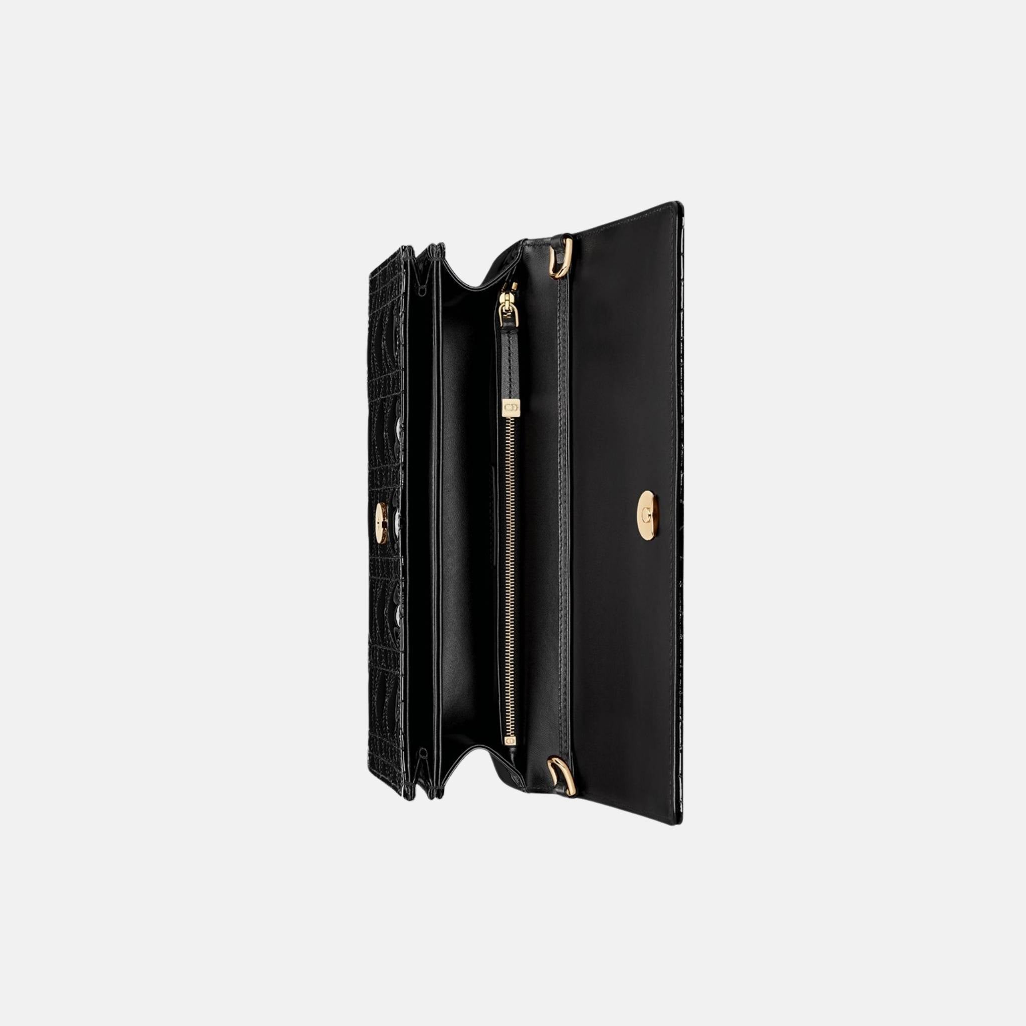 My Dior Top Handle Bag In Patent Cannage Calfskin