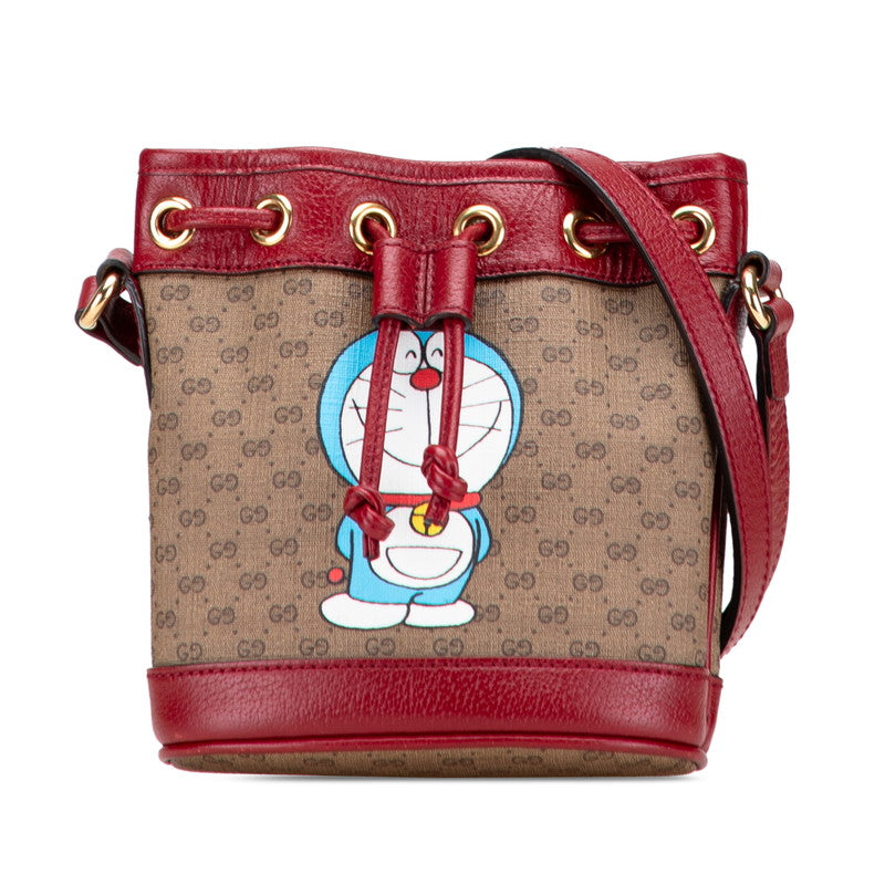 Gucci Doraemon Micro GG Supreme Shoulder Bag