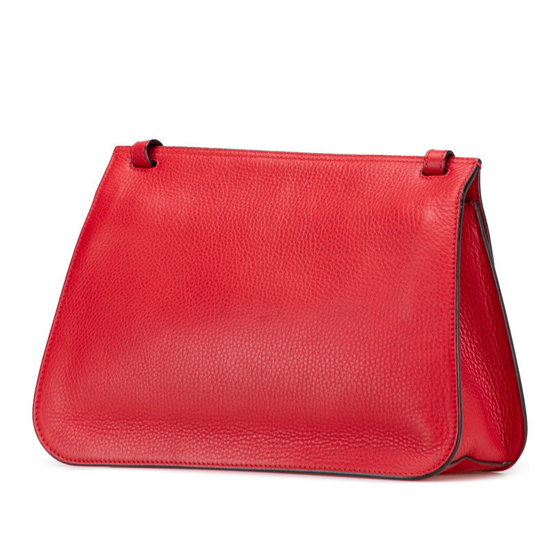 Gucci Bamboo Fringe Tassel Leather Shoulder Bag