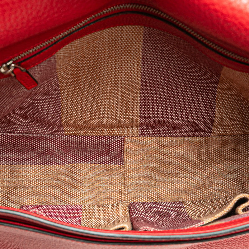 Gucci Bamboo Fringe Tassel Leather Shoulder Bag