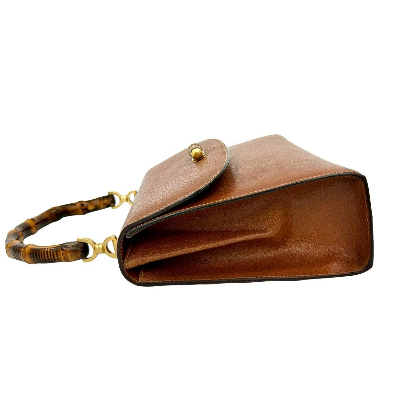 Gucci Bamboo Leather Handbag