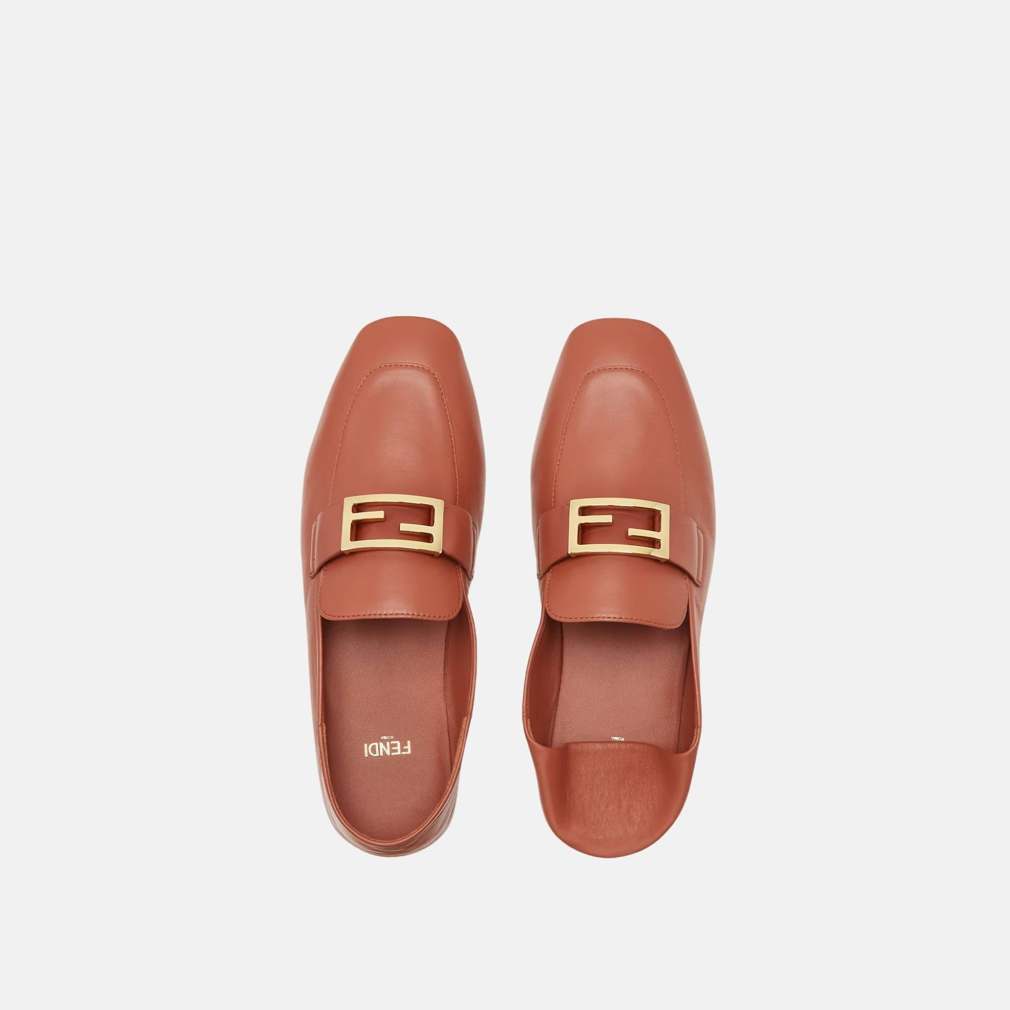 Baguette Leather Loafers