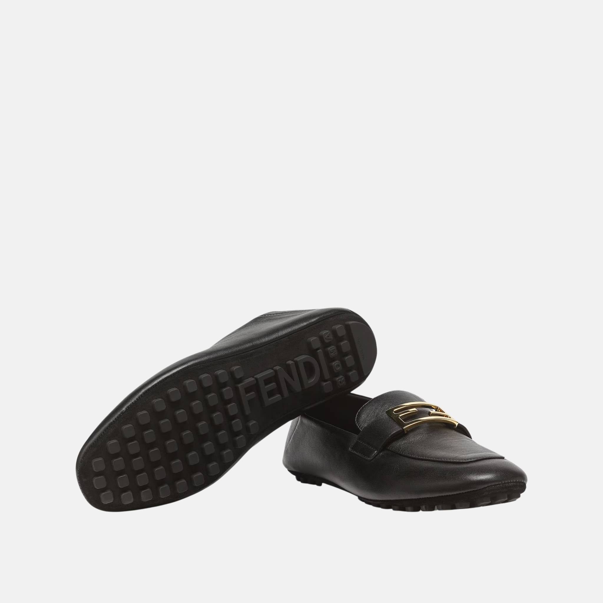 Baguette Leather Loafers