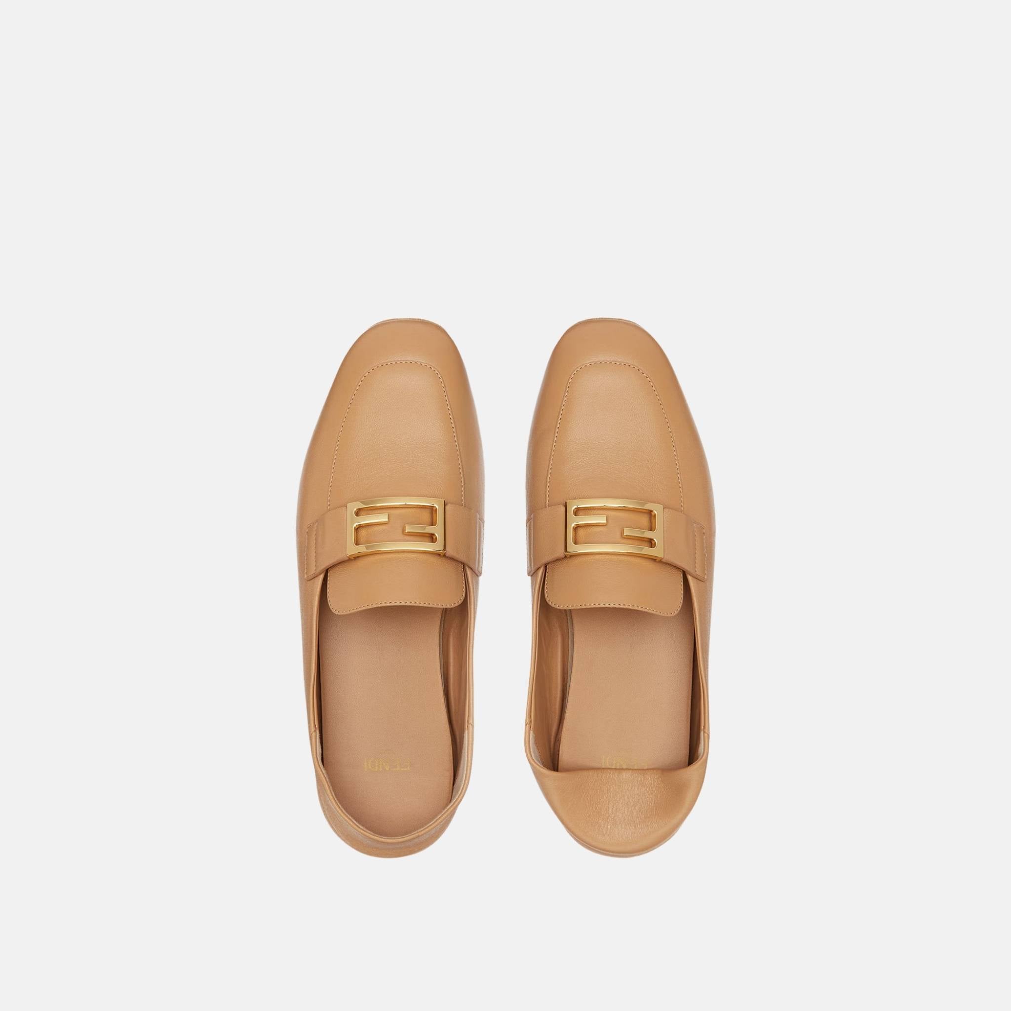 Baguette Leather Loafers