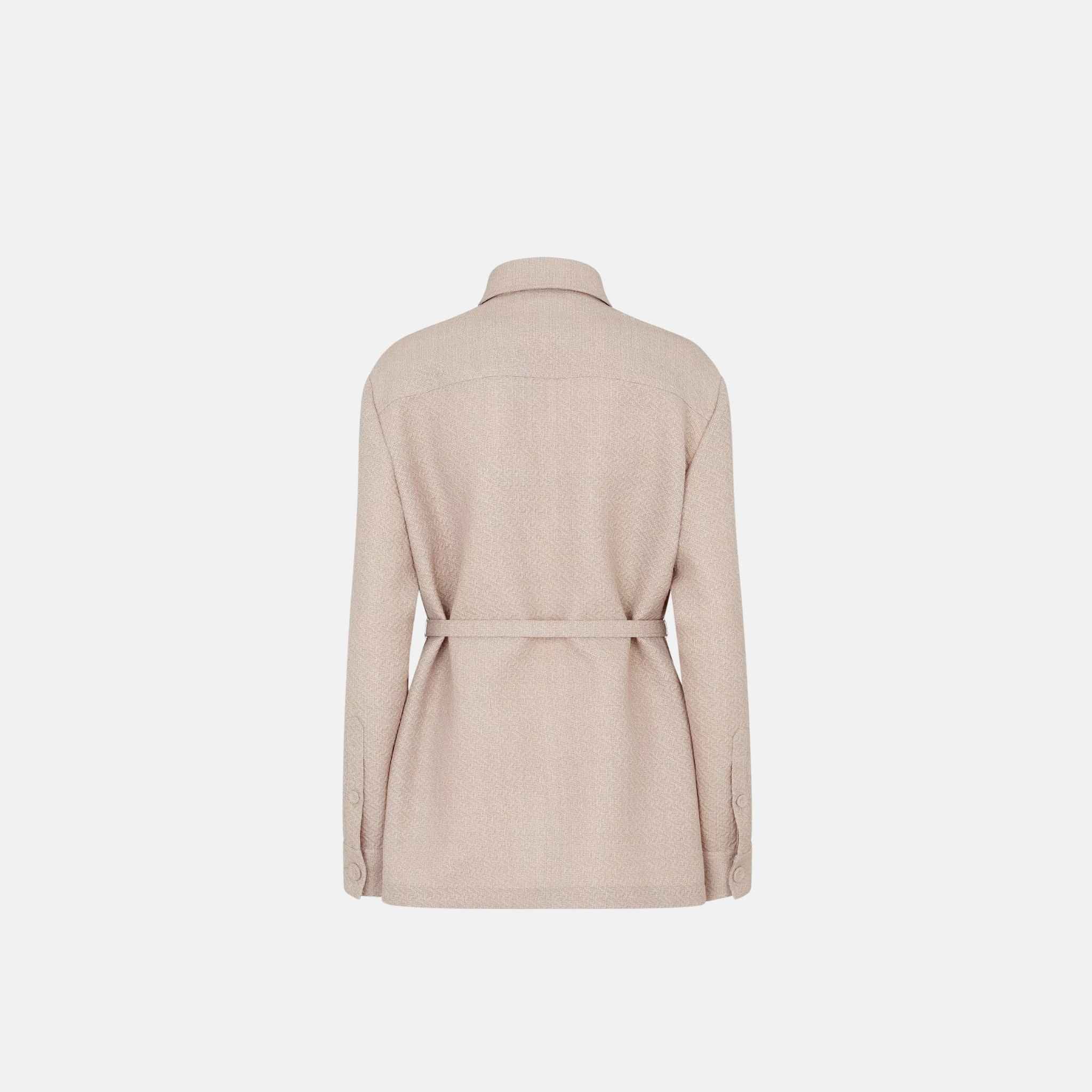 Brown FF Wool Go To Jacket