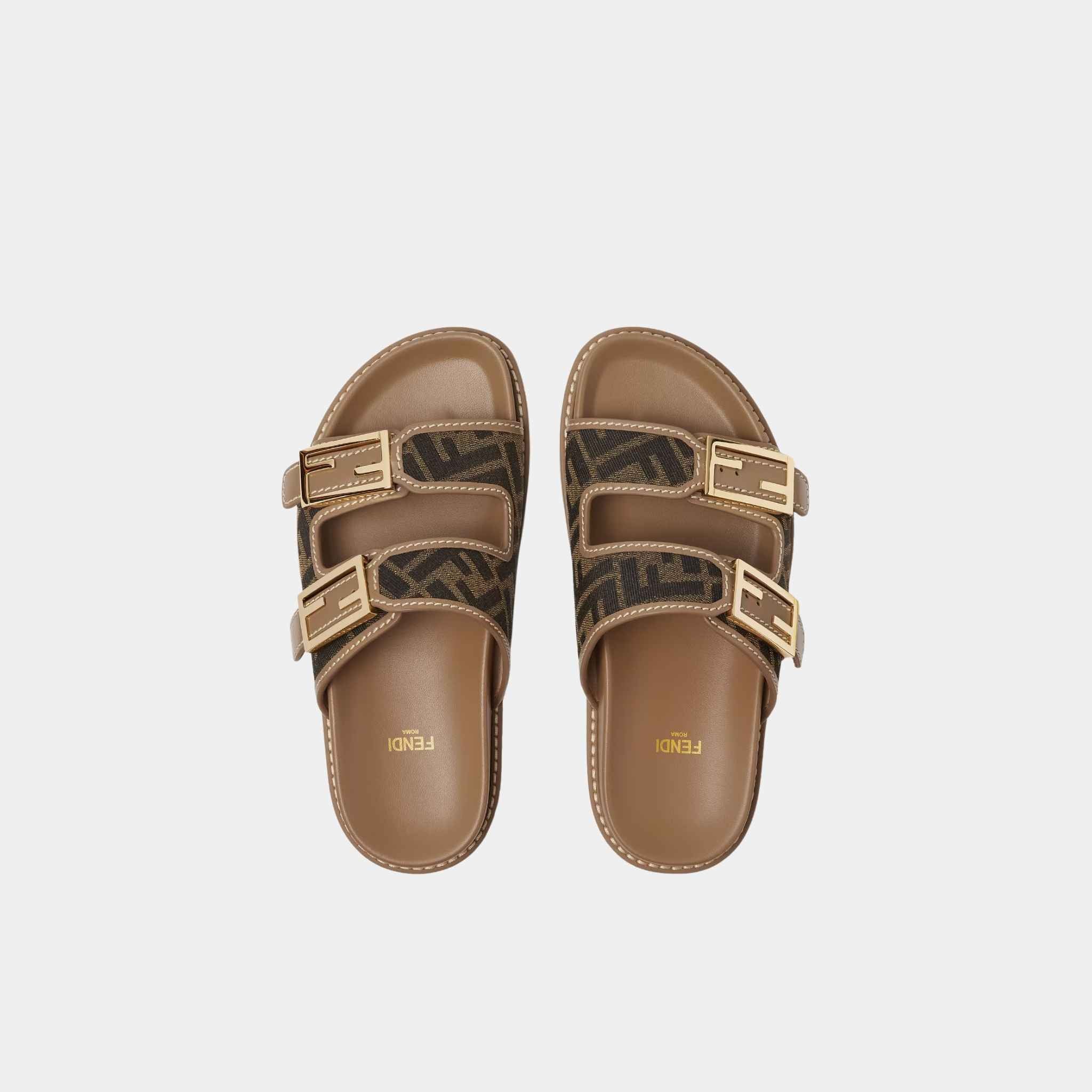 Feel FF Fabric Double-Band Slides