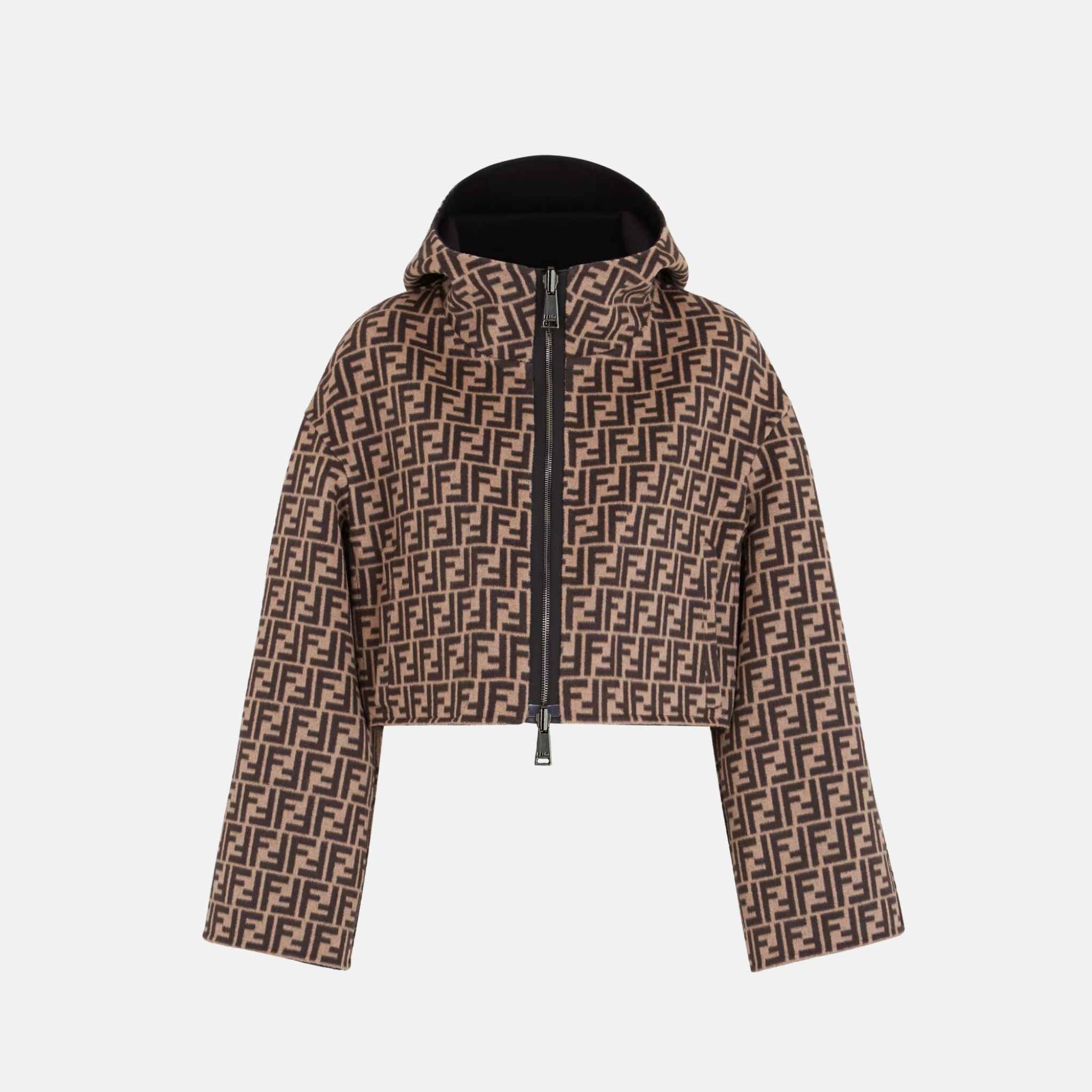 Jacket In Wool Double Slider