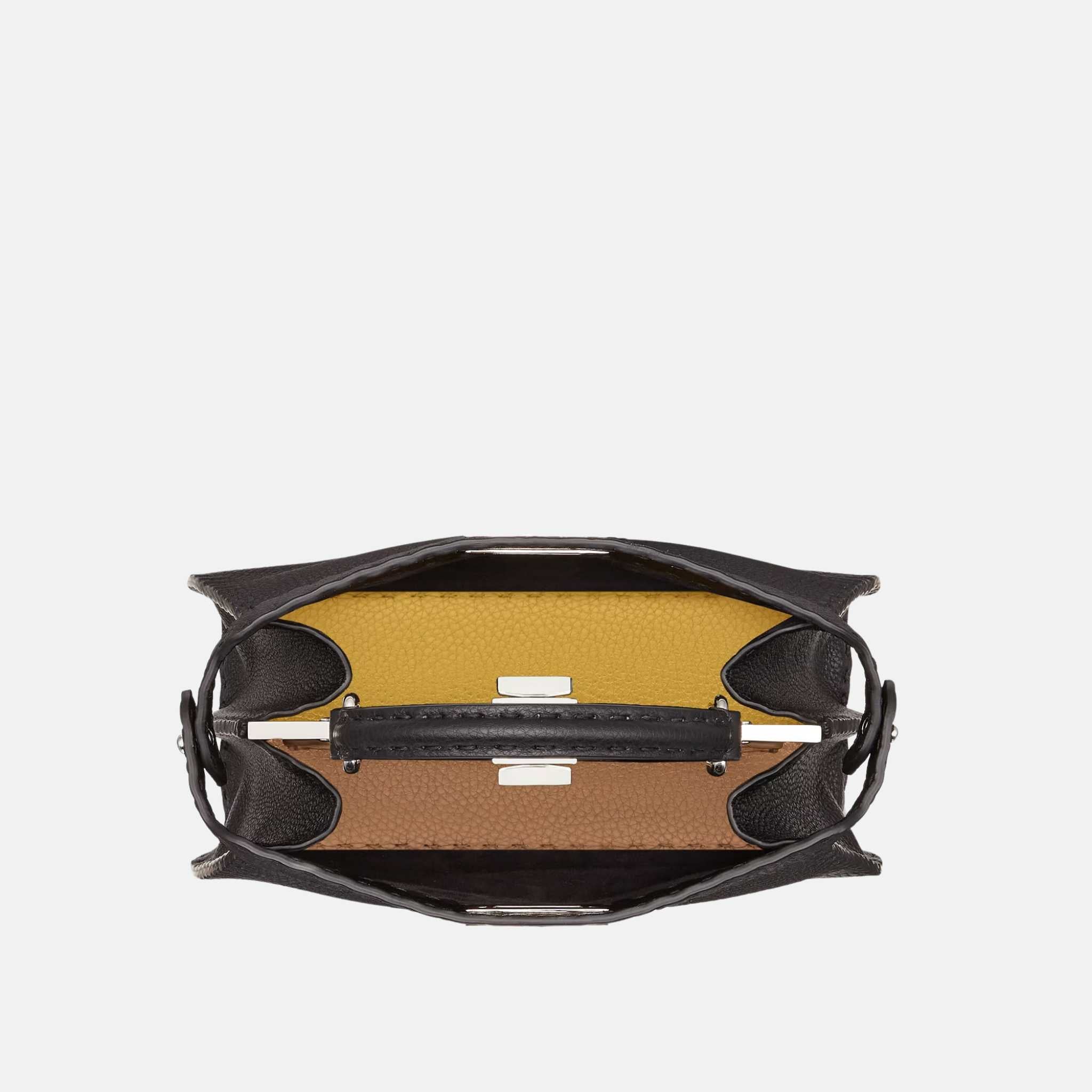 Peekaboo ISeeU Small Bag With 1254 Hand-Sewn Stitches