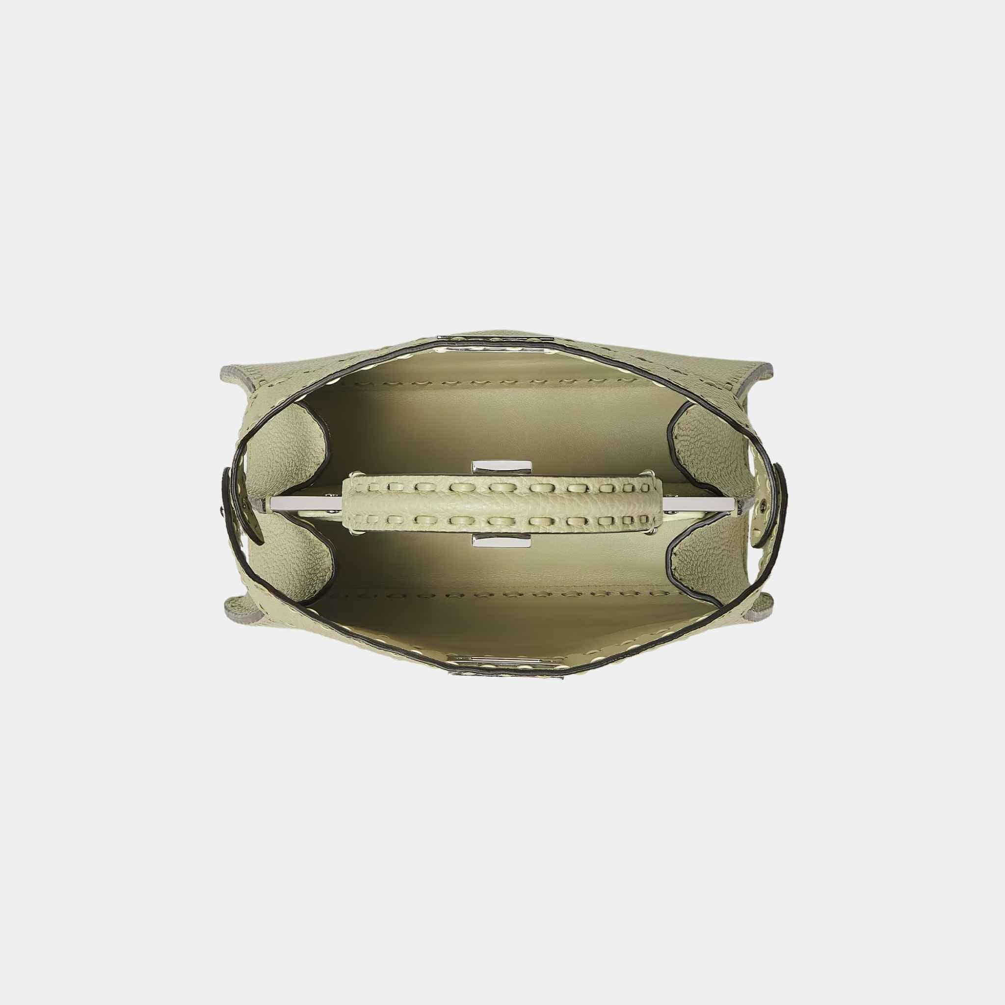 Peekaboo ISeeU Small Selleria Bag With 556 Hand-Sewn Stitches