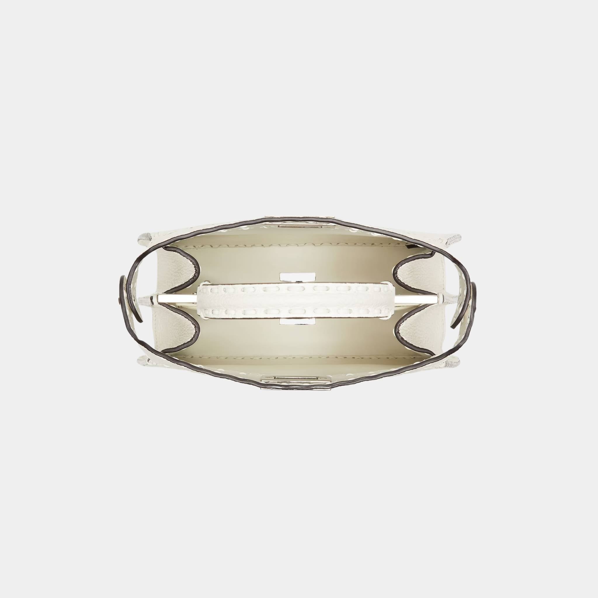 Peekaboo ISeeU Small Selleria Bag With 556 Hand-Sewn Stitches