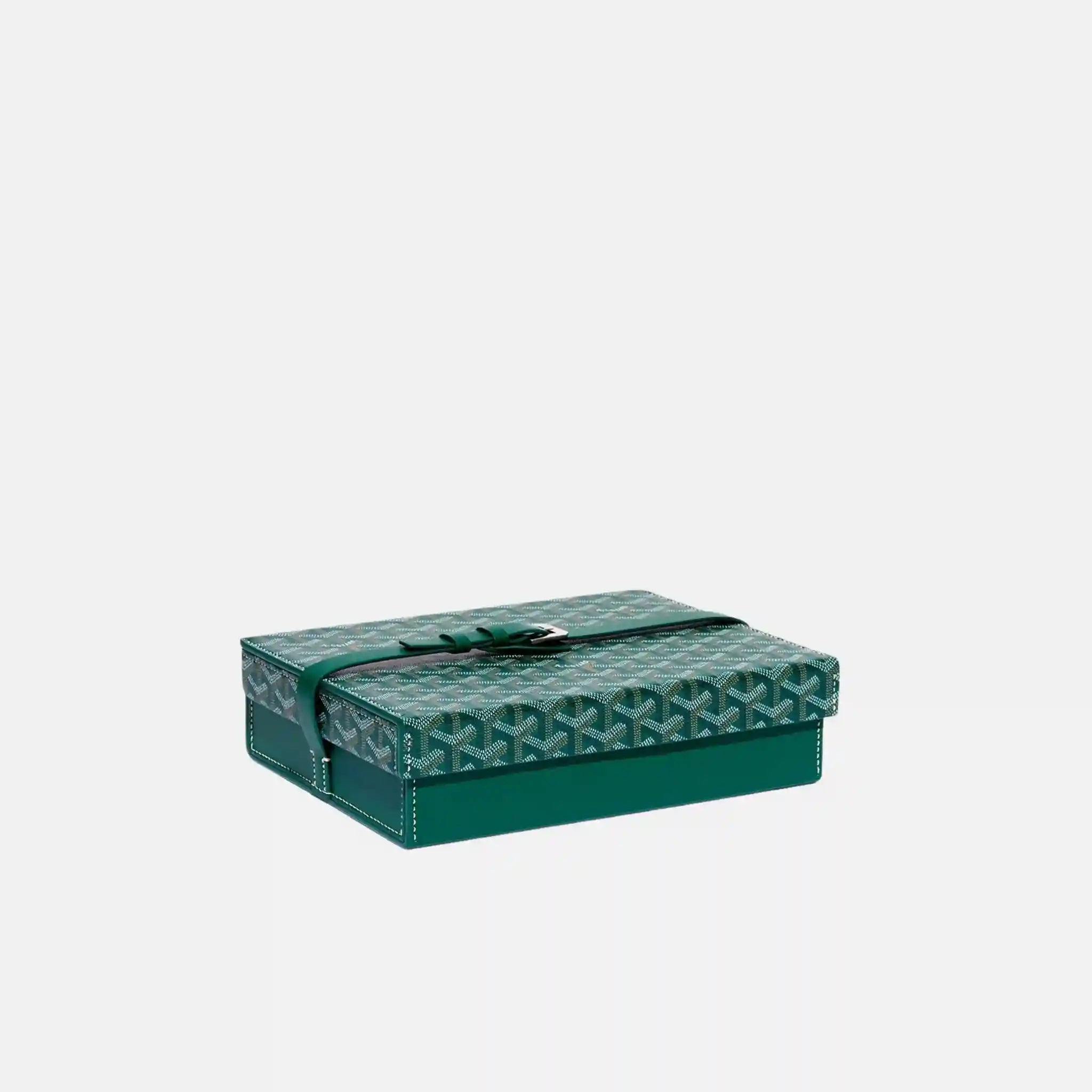 Goyard 8 Watch Case, Green