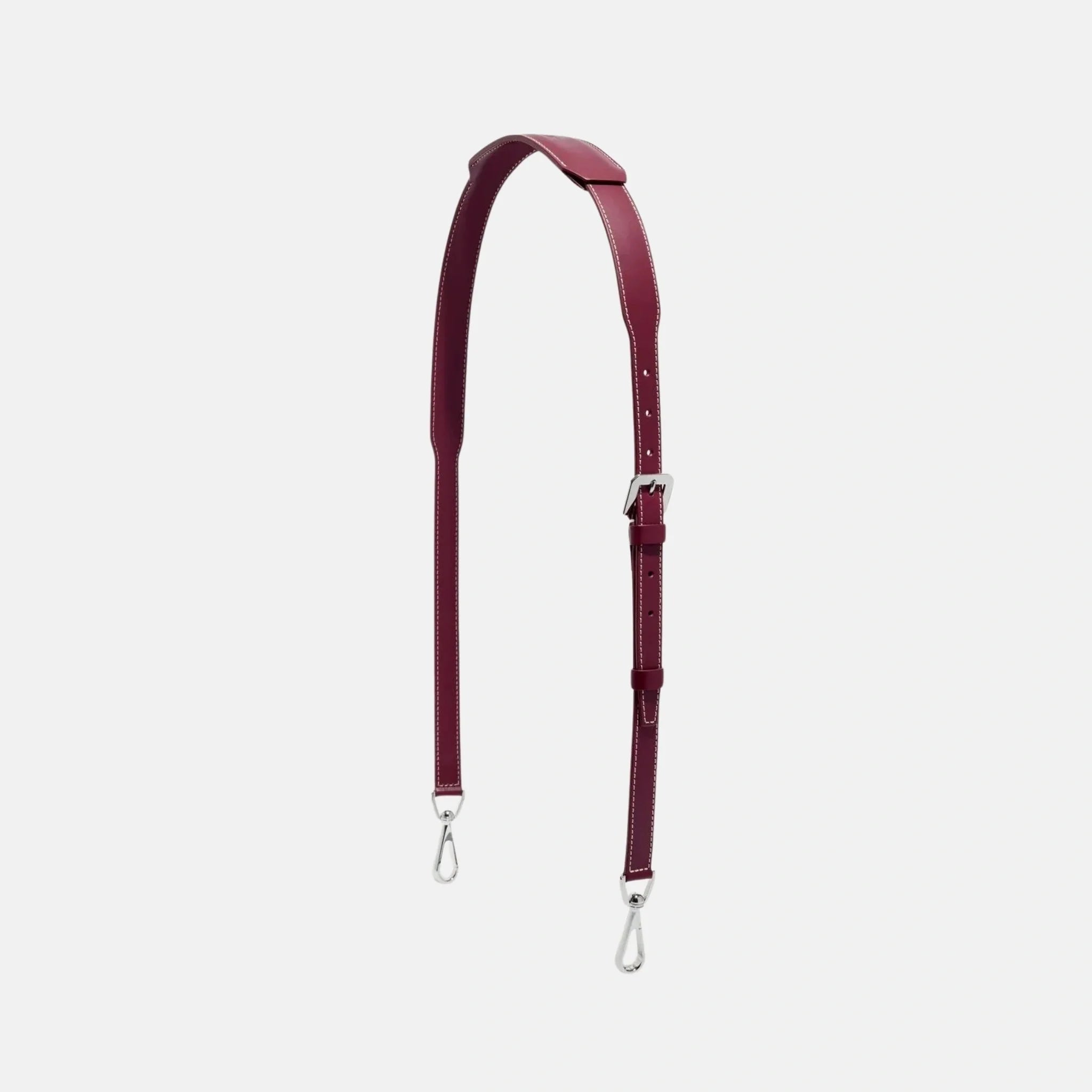 Goyard Cuir MM Strap, Burgundy