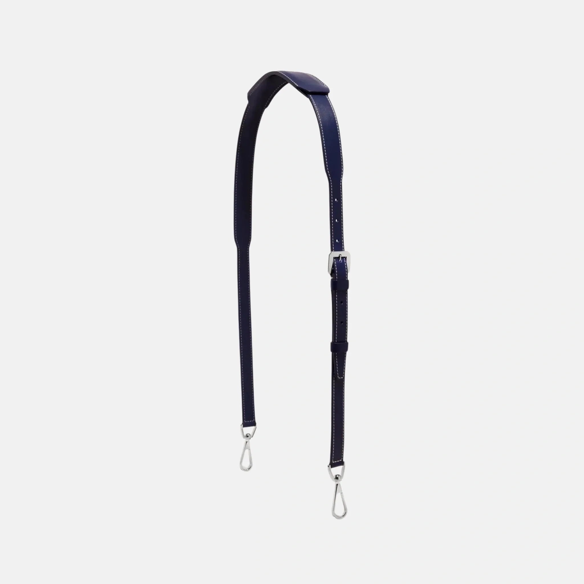 Goyard Cuir MM Strap, Navy Blue