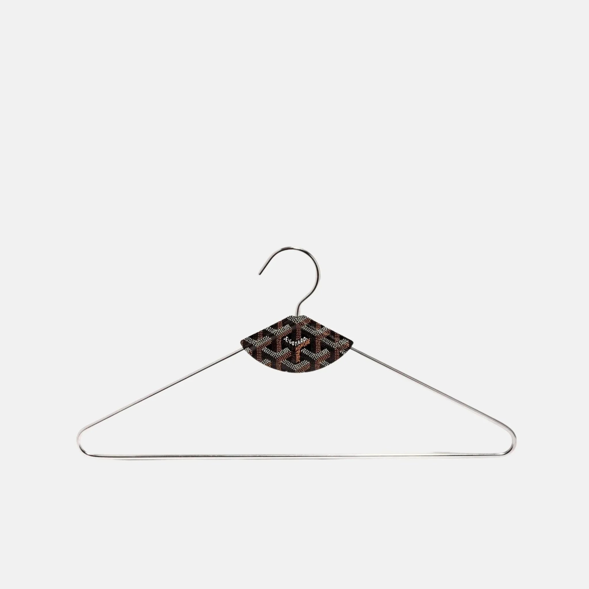 Goyard Livree Pair of Hangers, Black, Front 