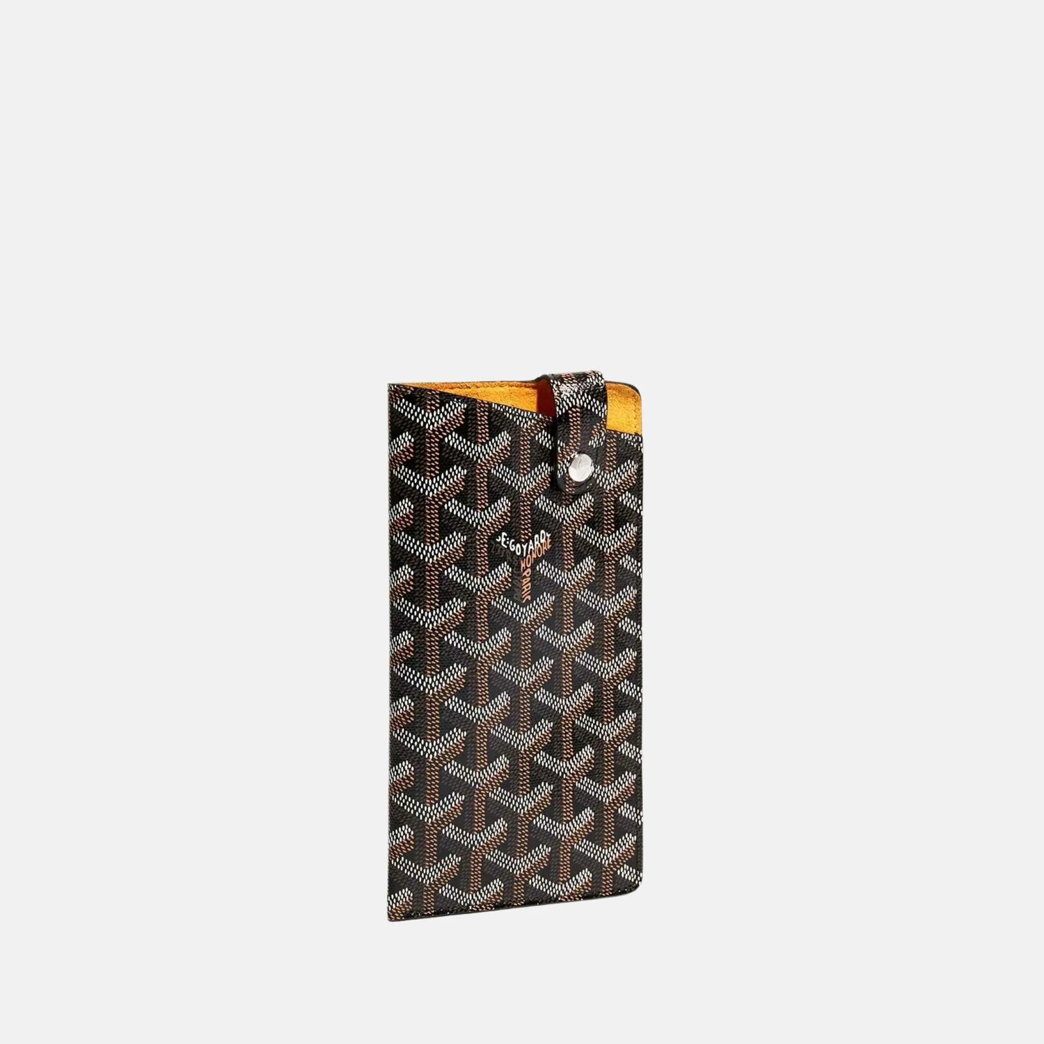 Goyard Montmartre GM Case, Black, Front