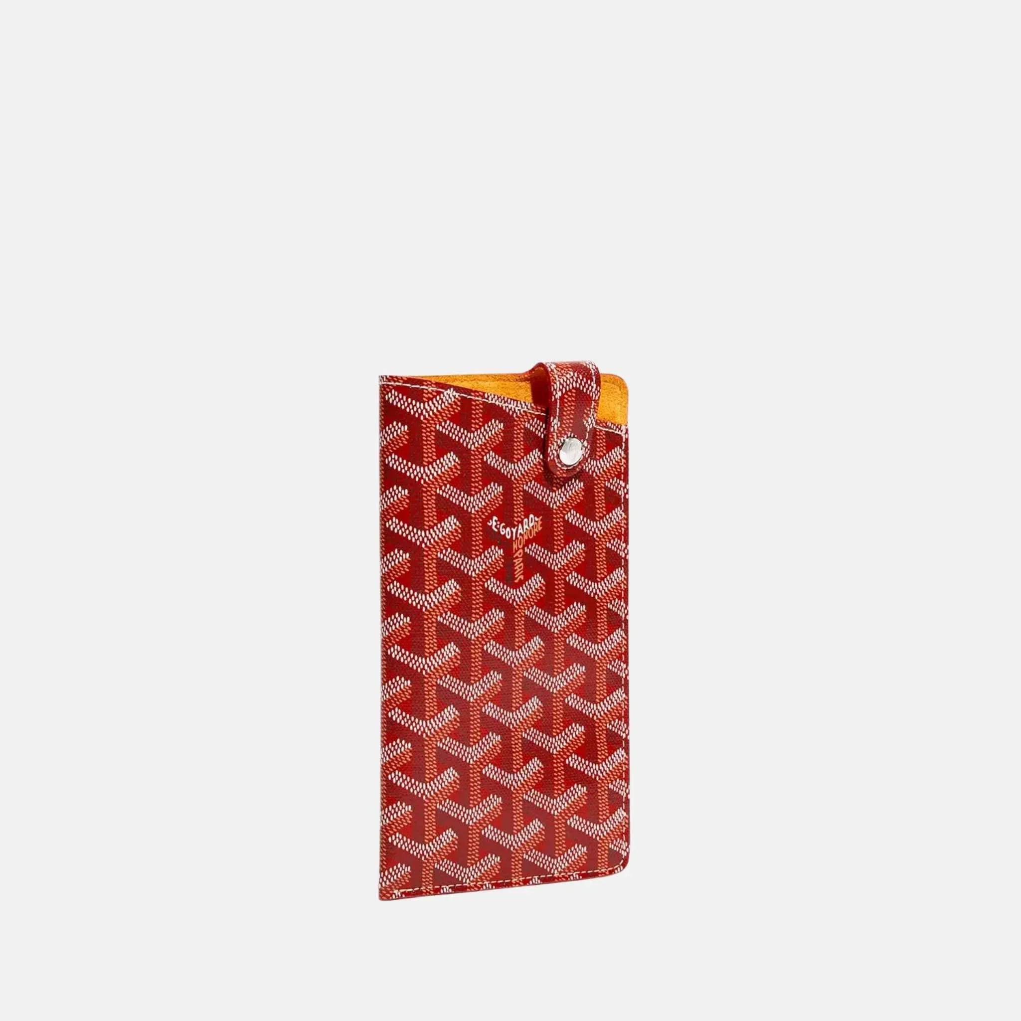 Goyard Montmartre GM Case, Red, Front