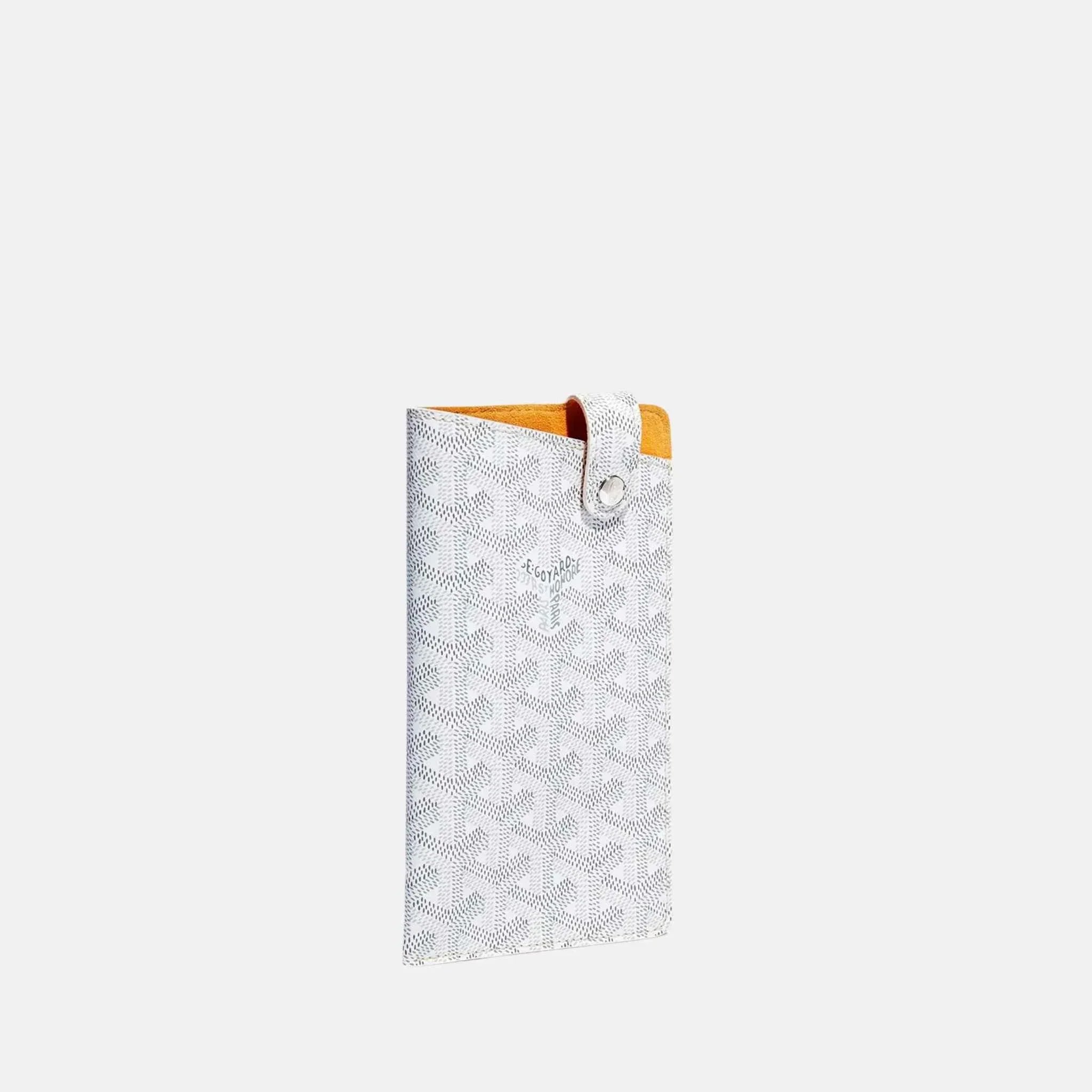 Goyard Montmartre GM Case, White, Front