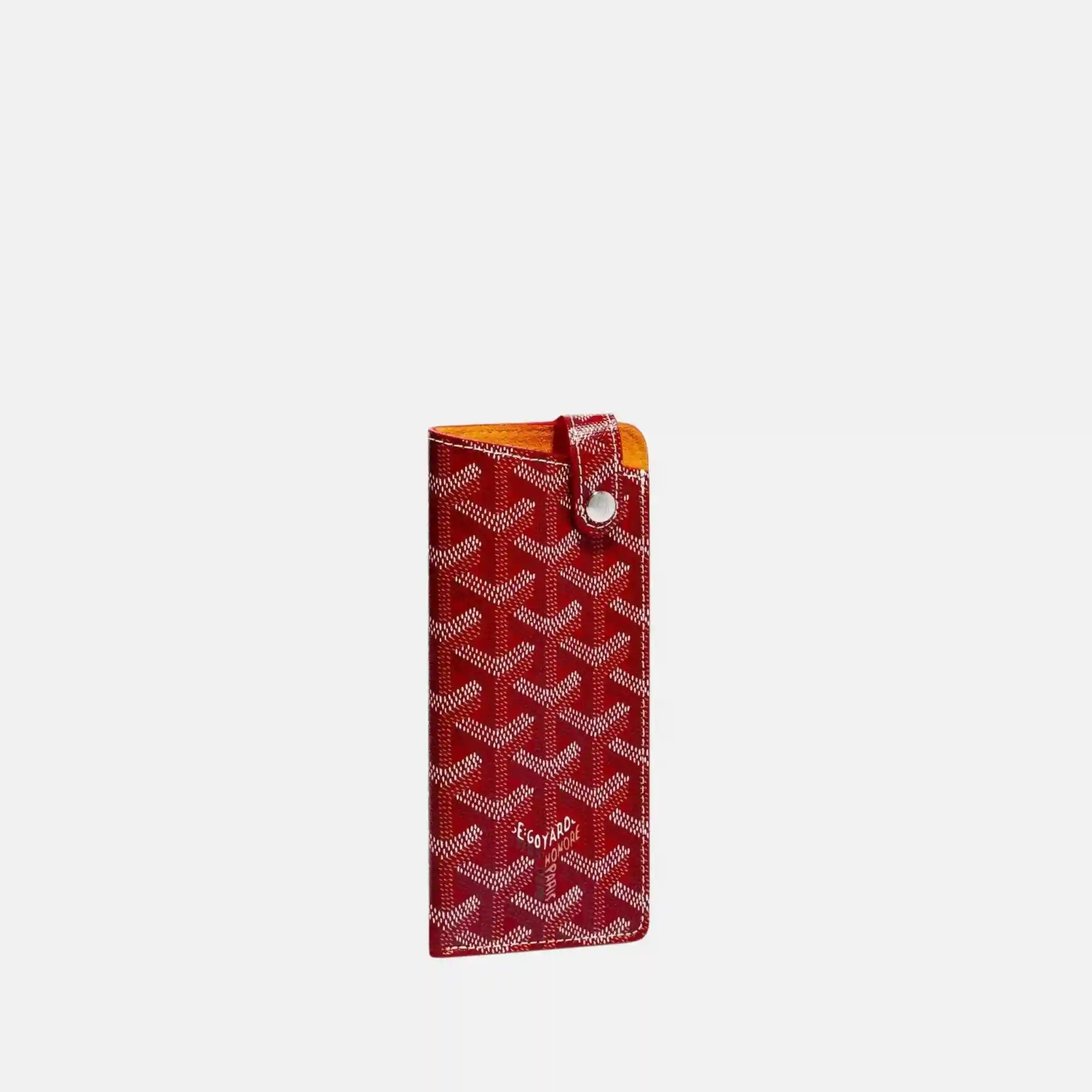 Goyard Montmartre PM Glasses Case, Red
