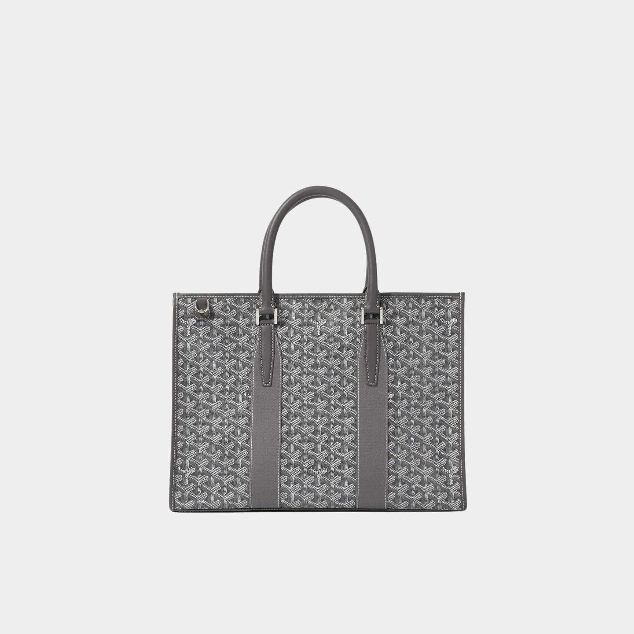 Goyard Morvan Document Case, Grey, Front