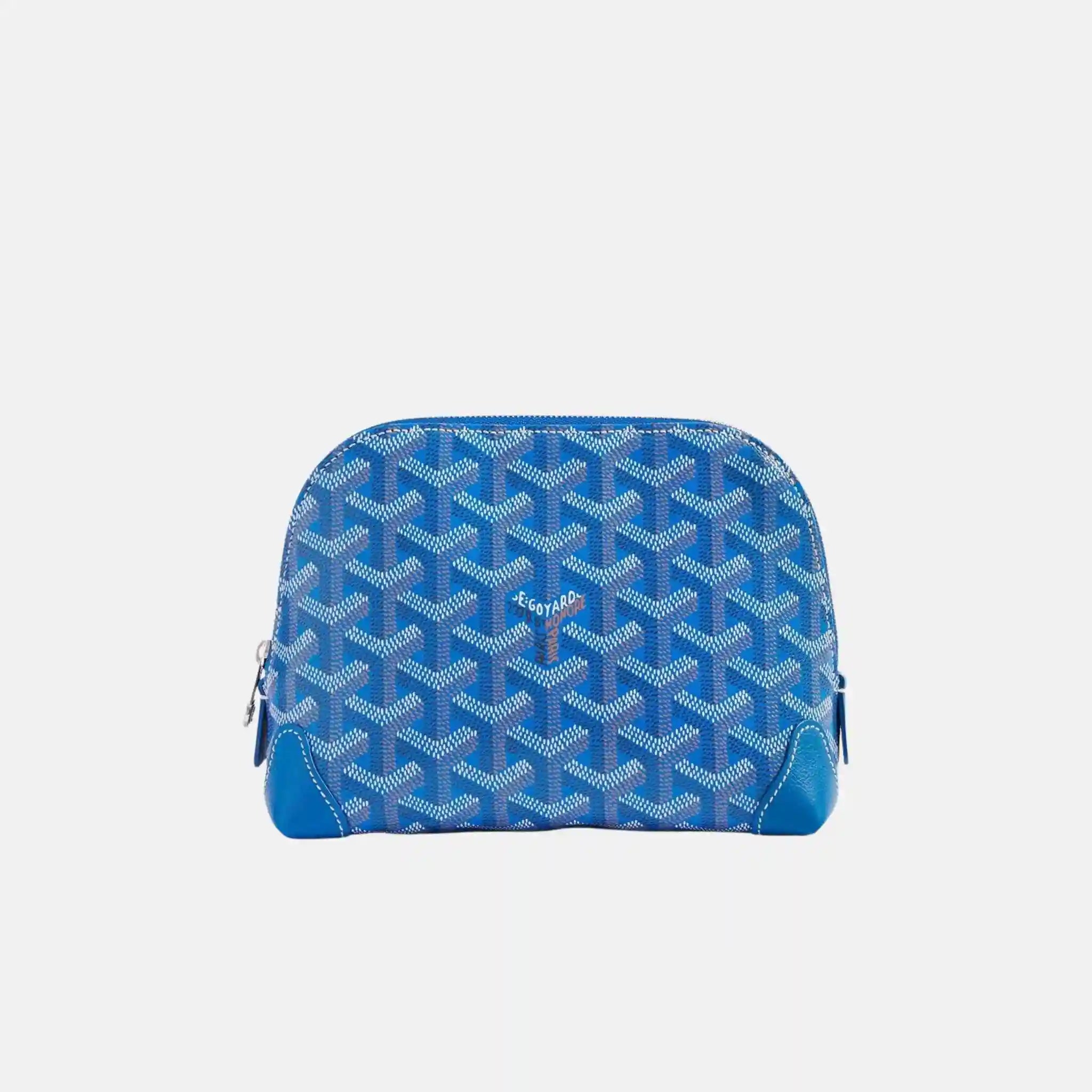 Goyard Vendome Cosmetic Pouch, Sky Blue