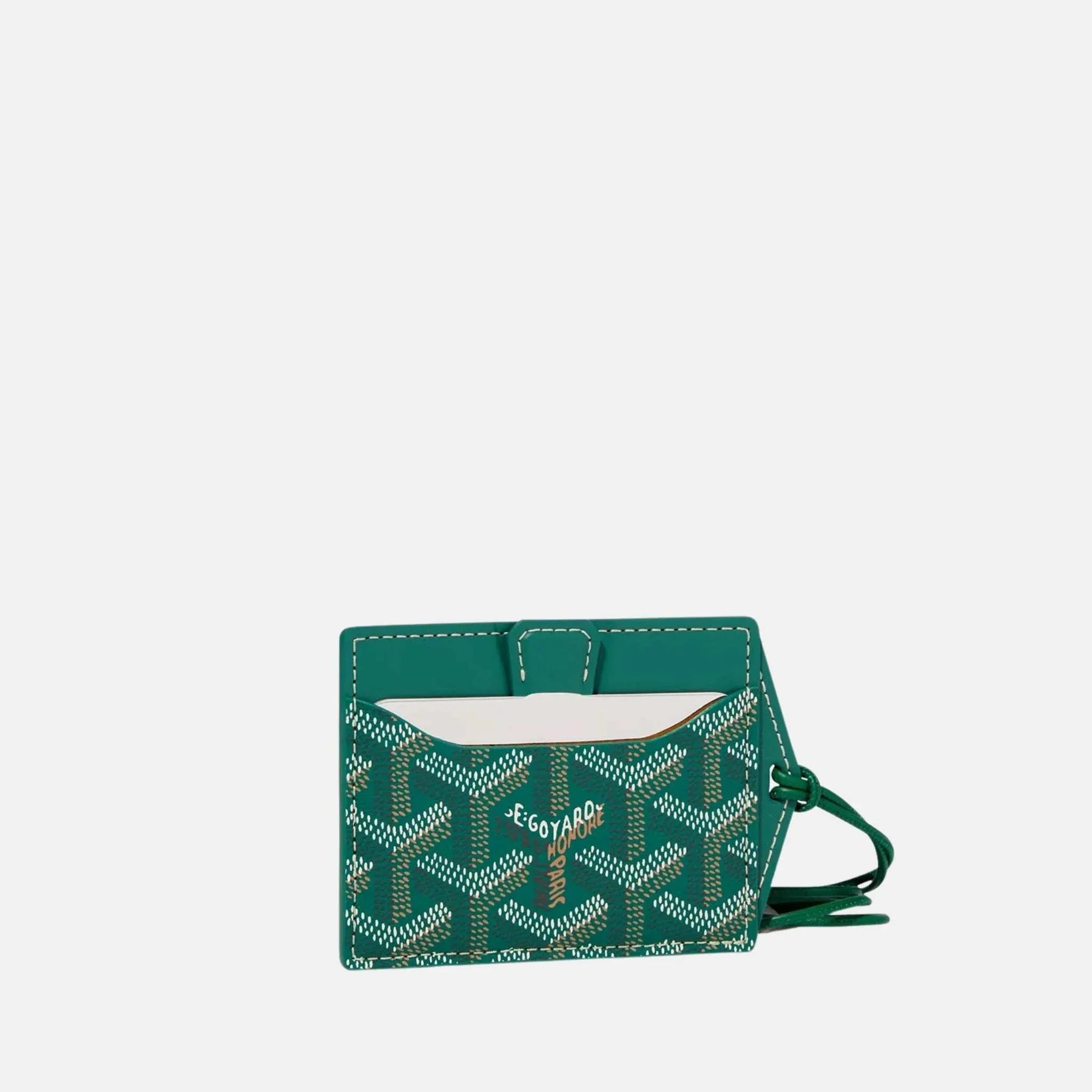Goyard Venus Bag Mirror, Green, Front