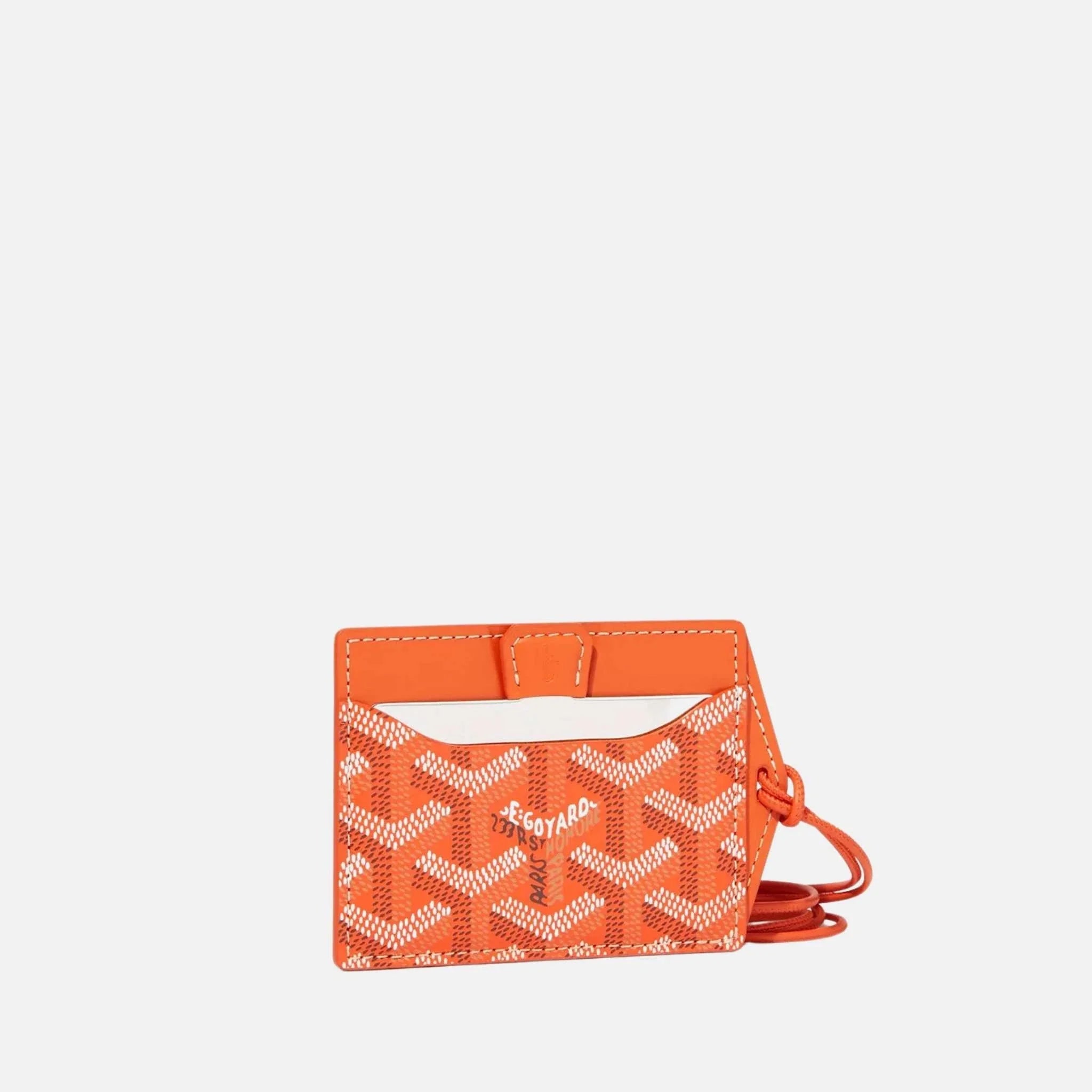 Goyard Venus Bag Mirror, Orange, Front