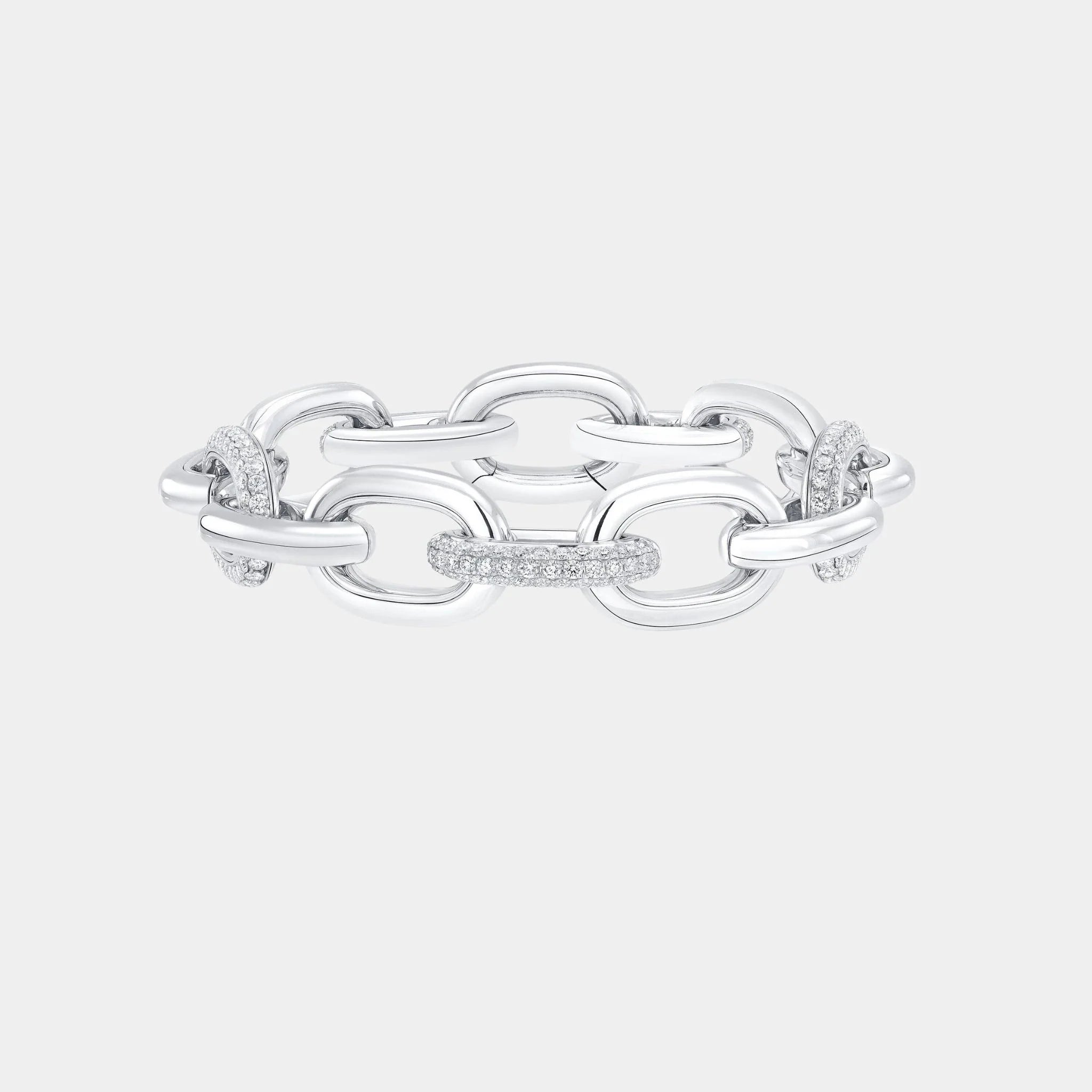Be Together Diamond Bracelet White Gold