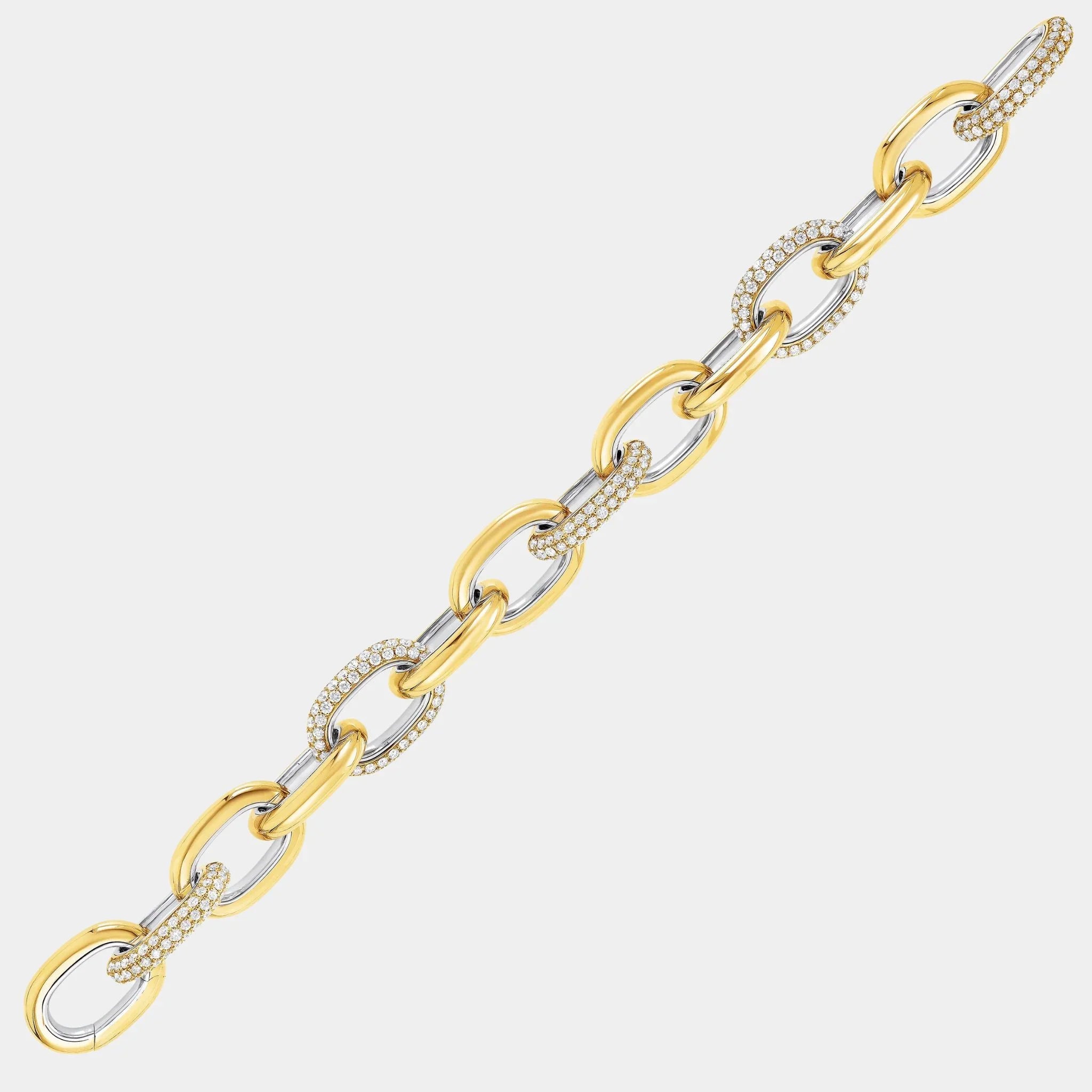 Be Together Diamond Bracelet Yellow Gold