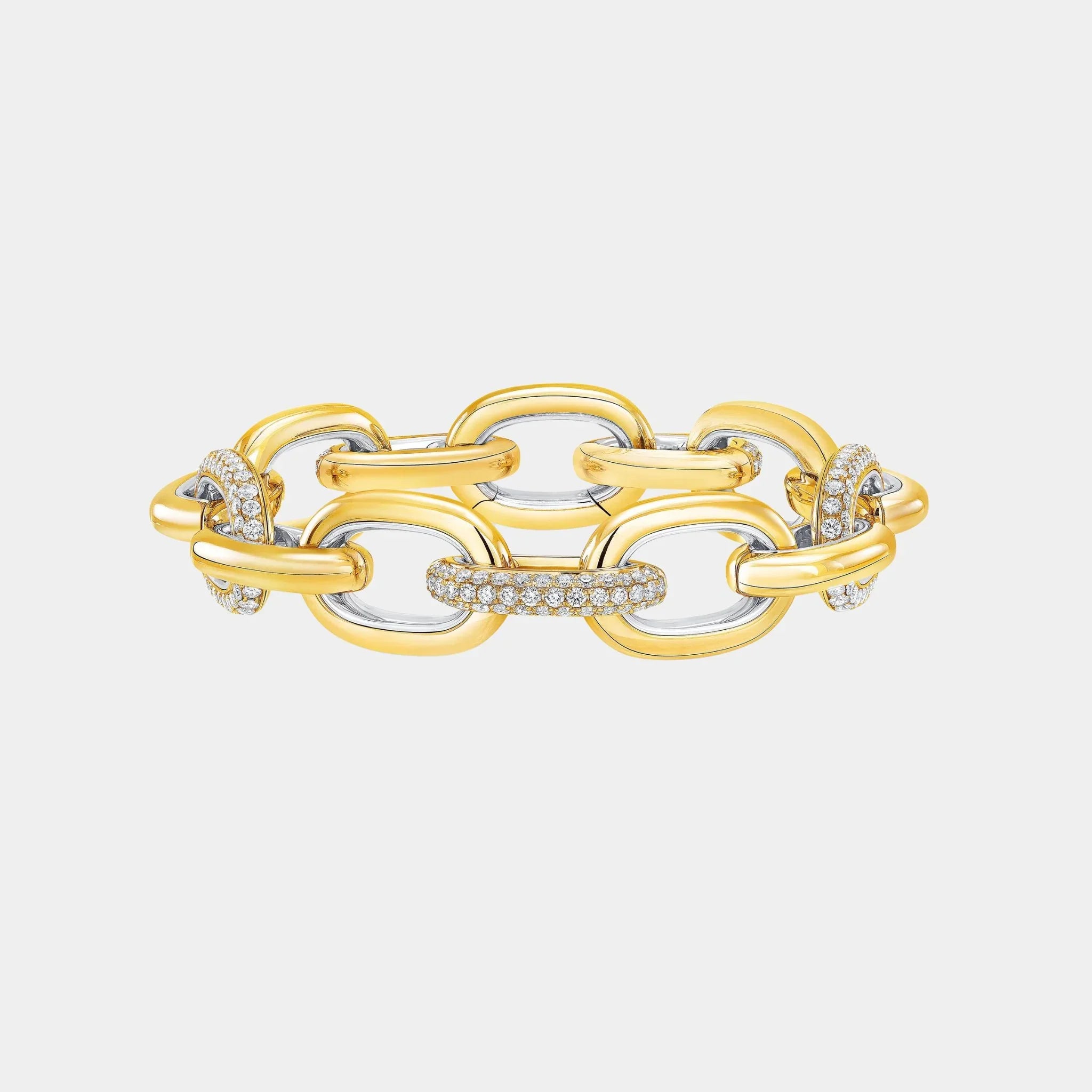 Be Together Diamond Bracelet Yellow Gold