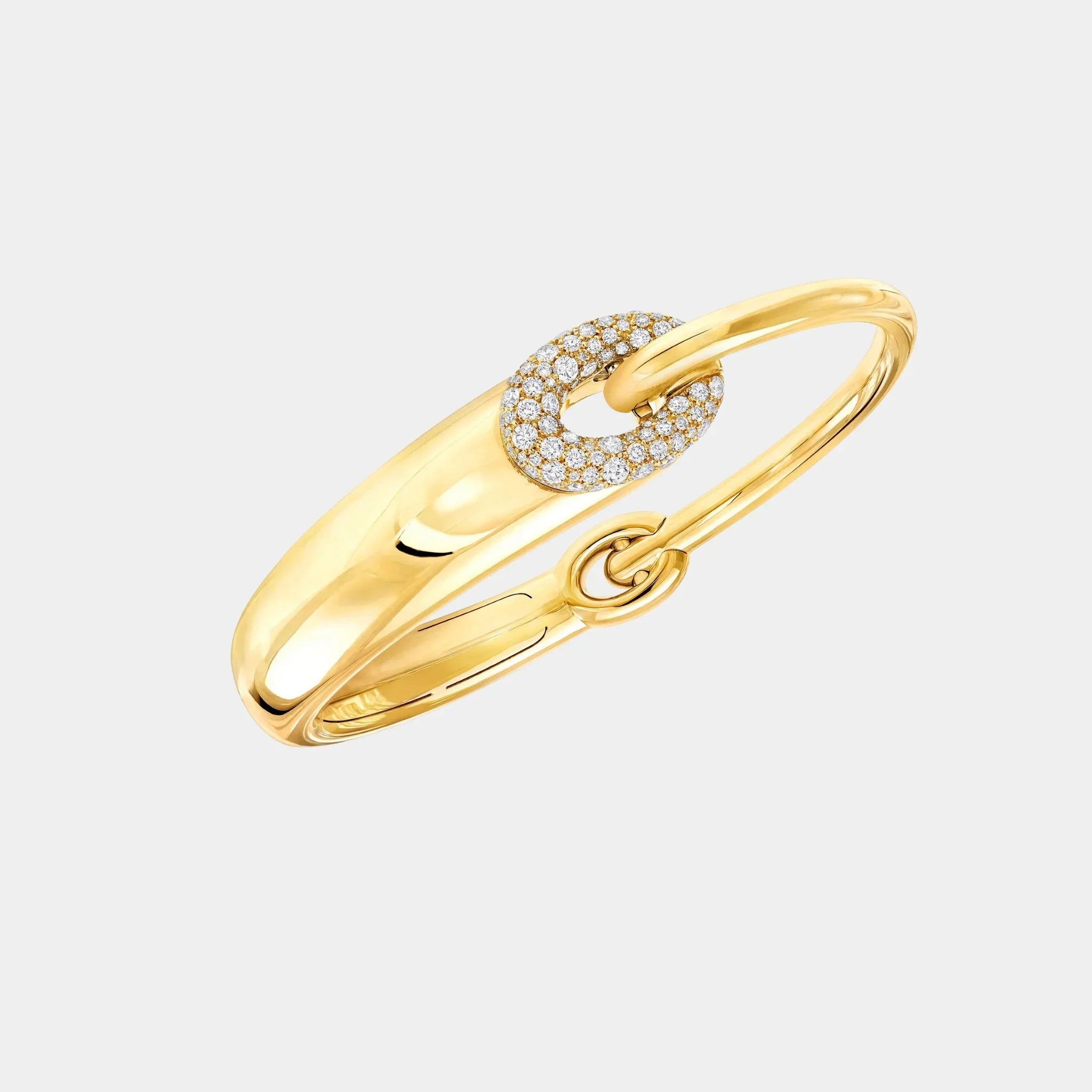 Be Together Large Diamond Bangle