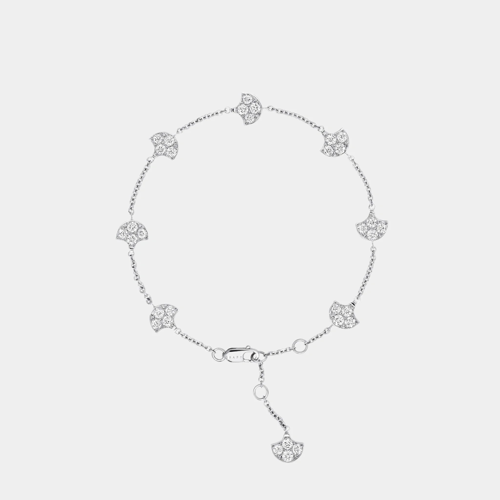 Graff Icon Diamond Bracelet White Gold