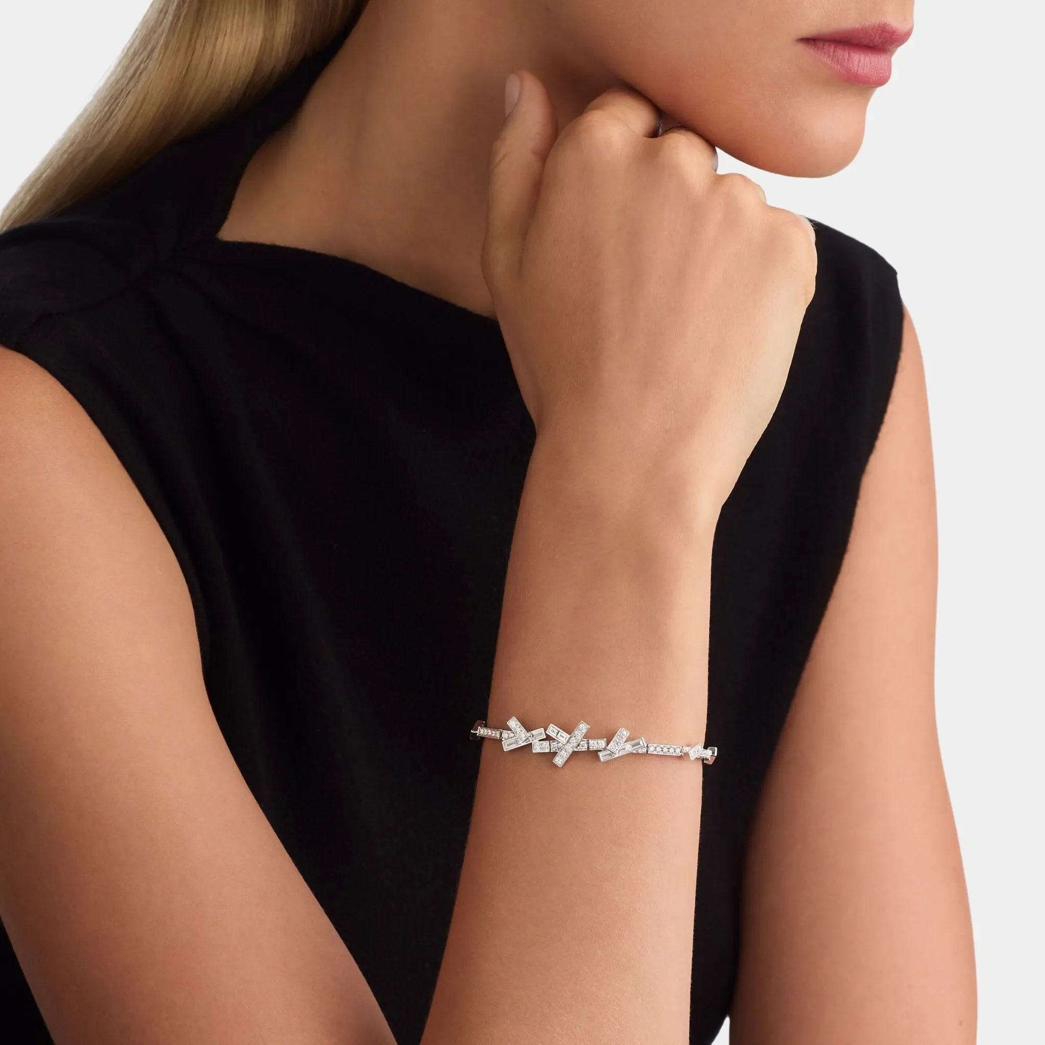 Threads Diamond Bracelet
