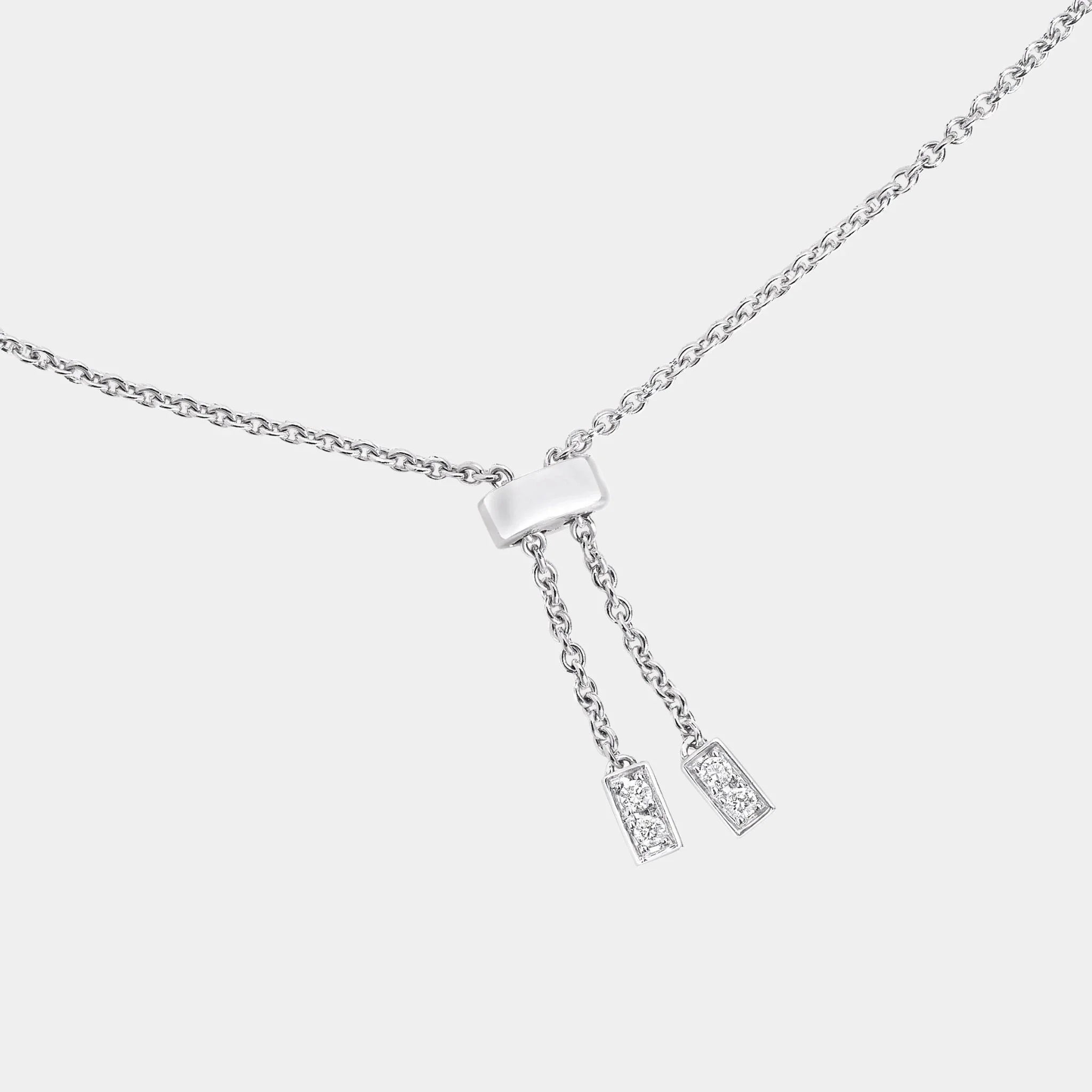 Threads Diamond Mini Bracelet