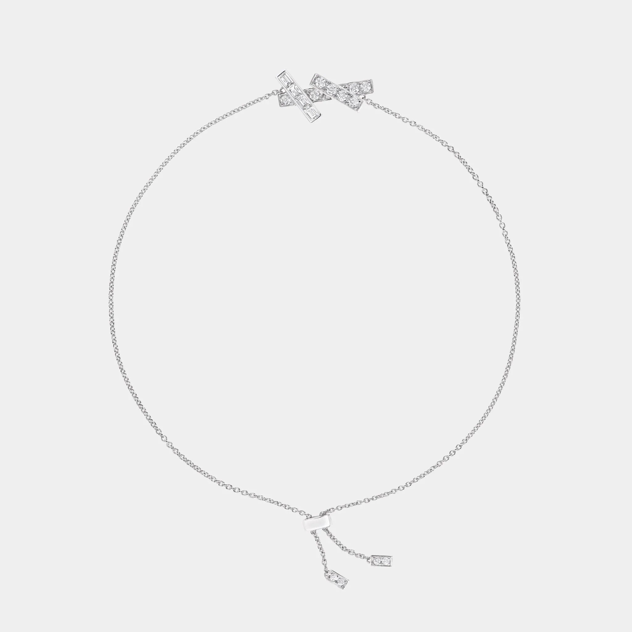 Threads Diamond Mini Bracelet