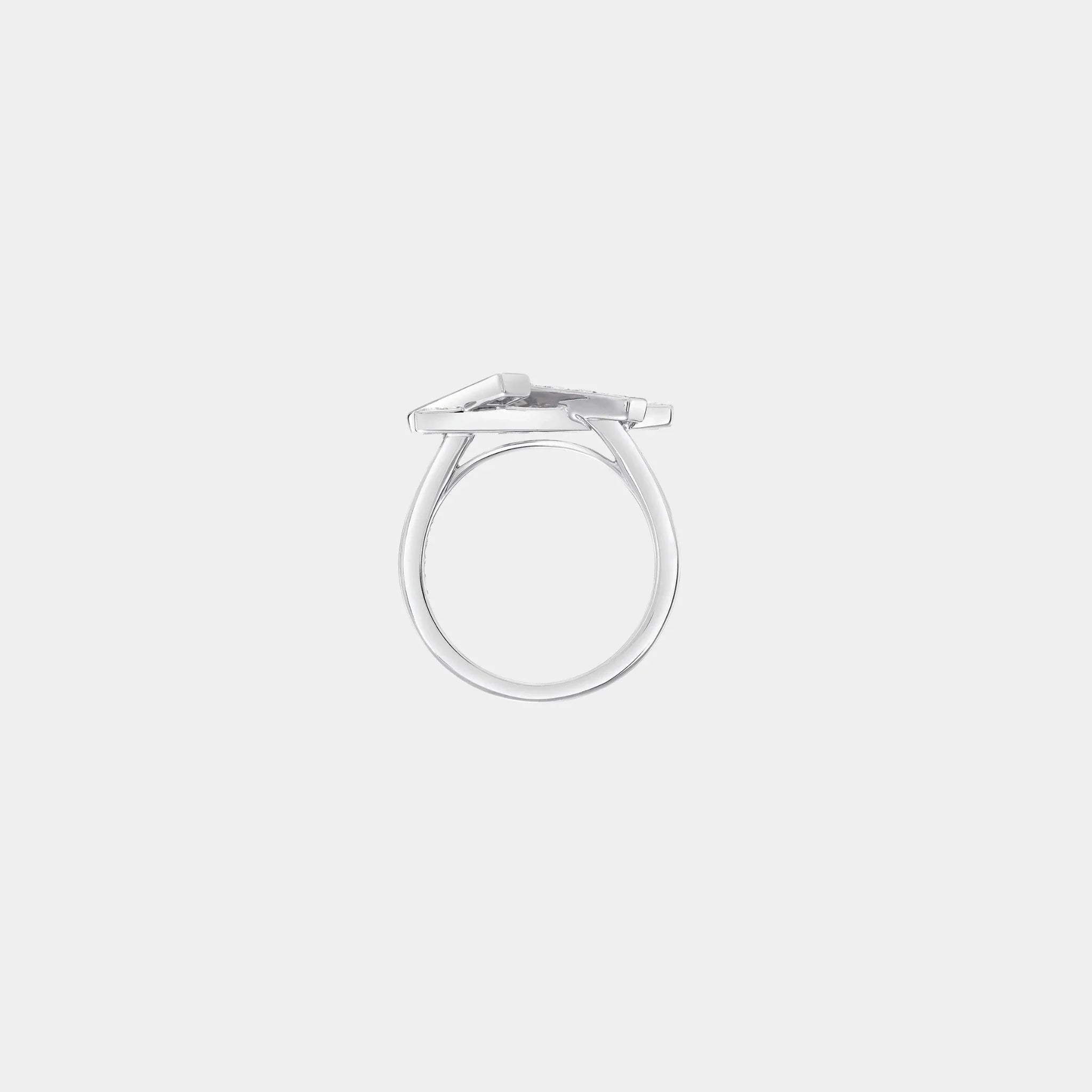 Threads Diamond Mini Ring