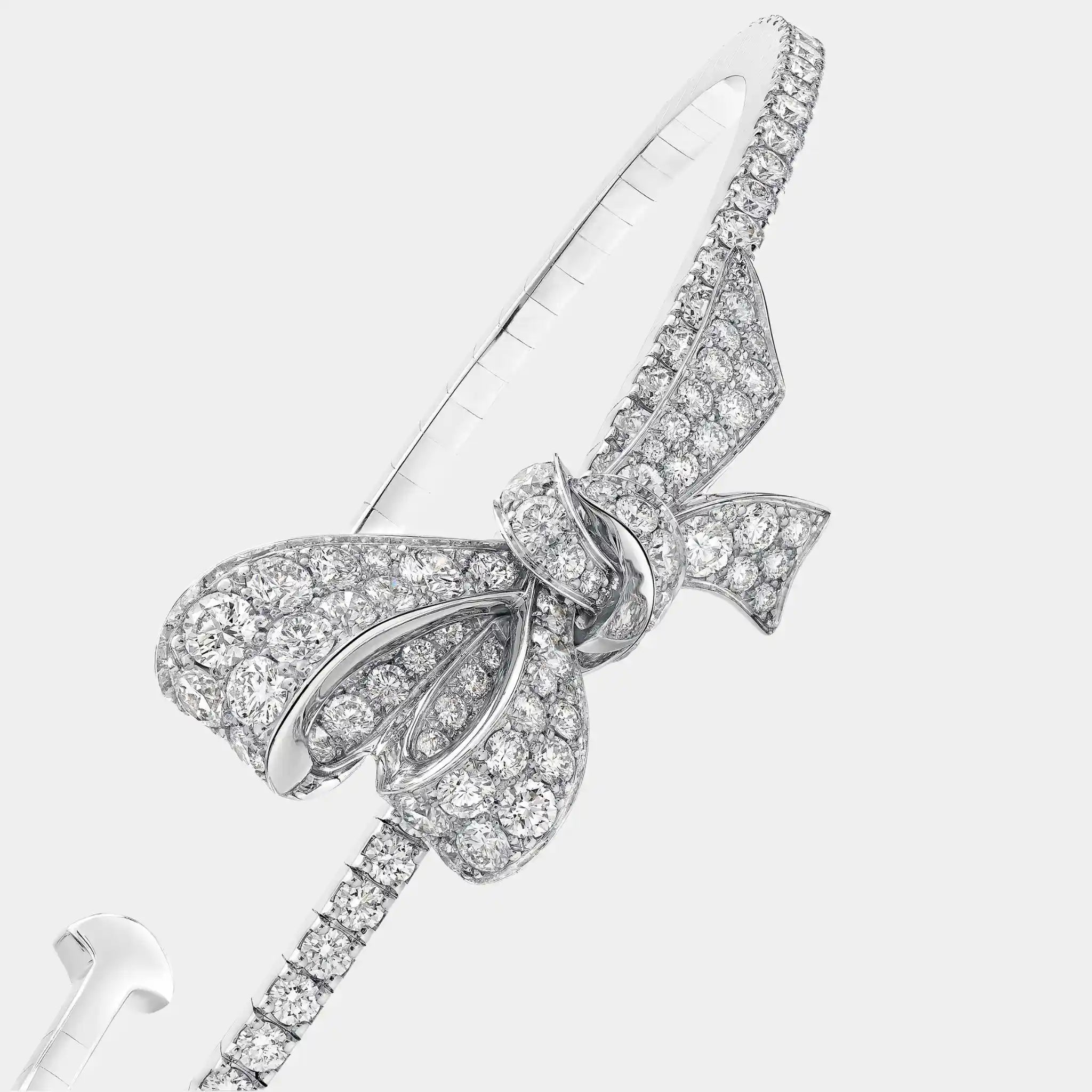 Tildas Bow Diamond Bangle
