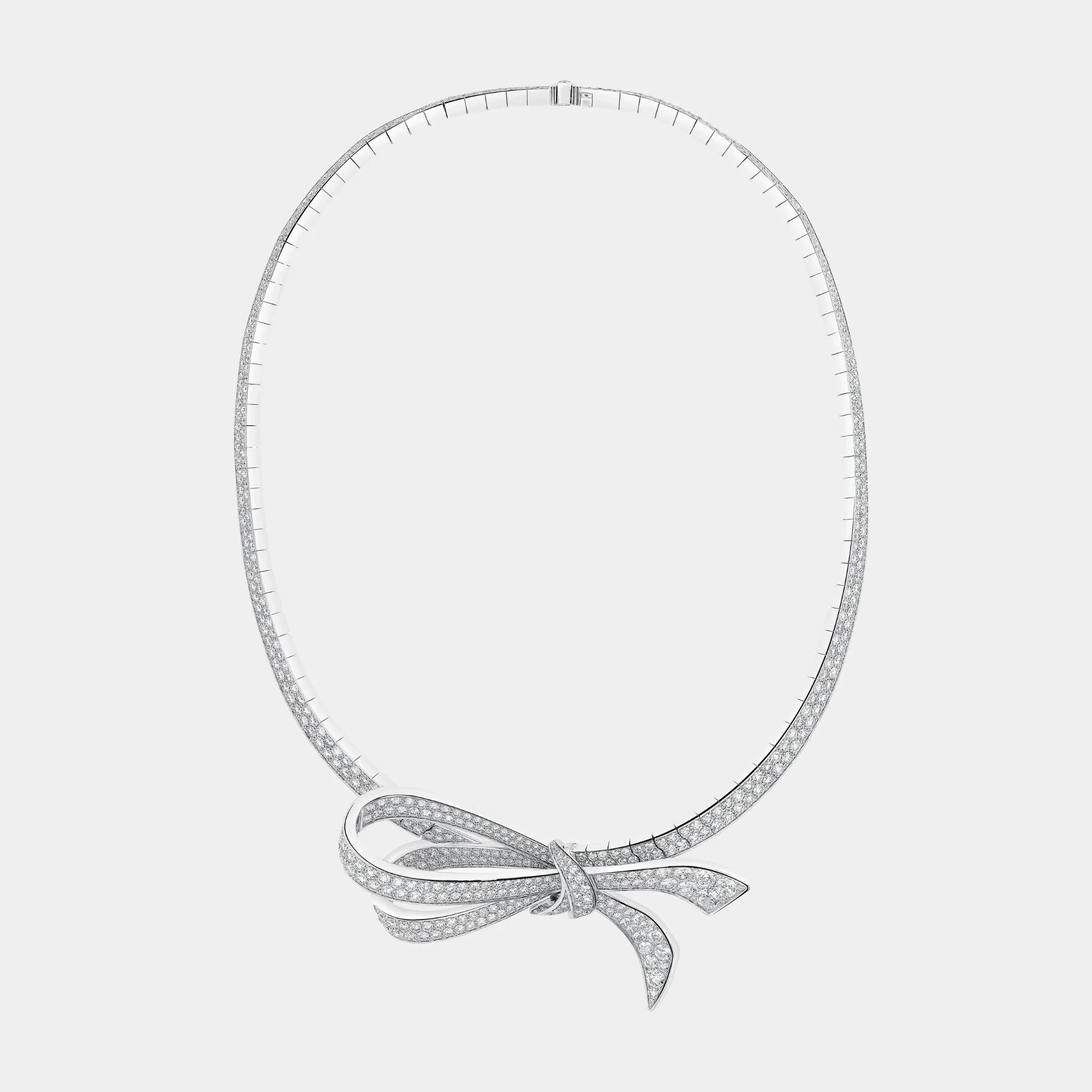 Tildas Bow Diamond Necklace