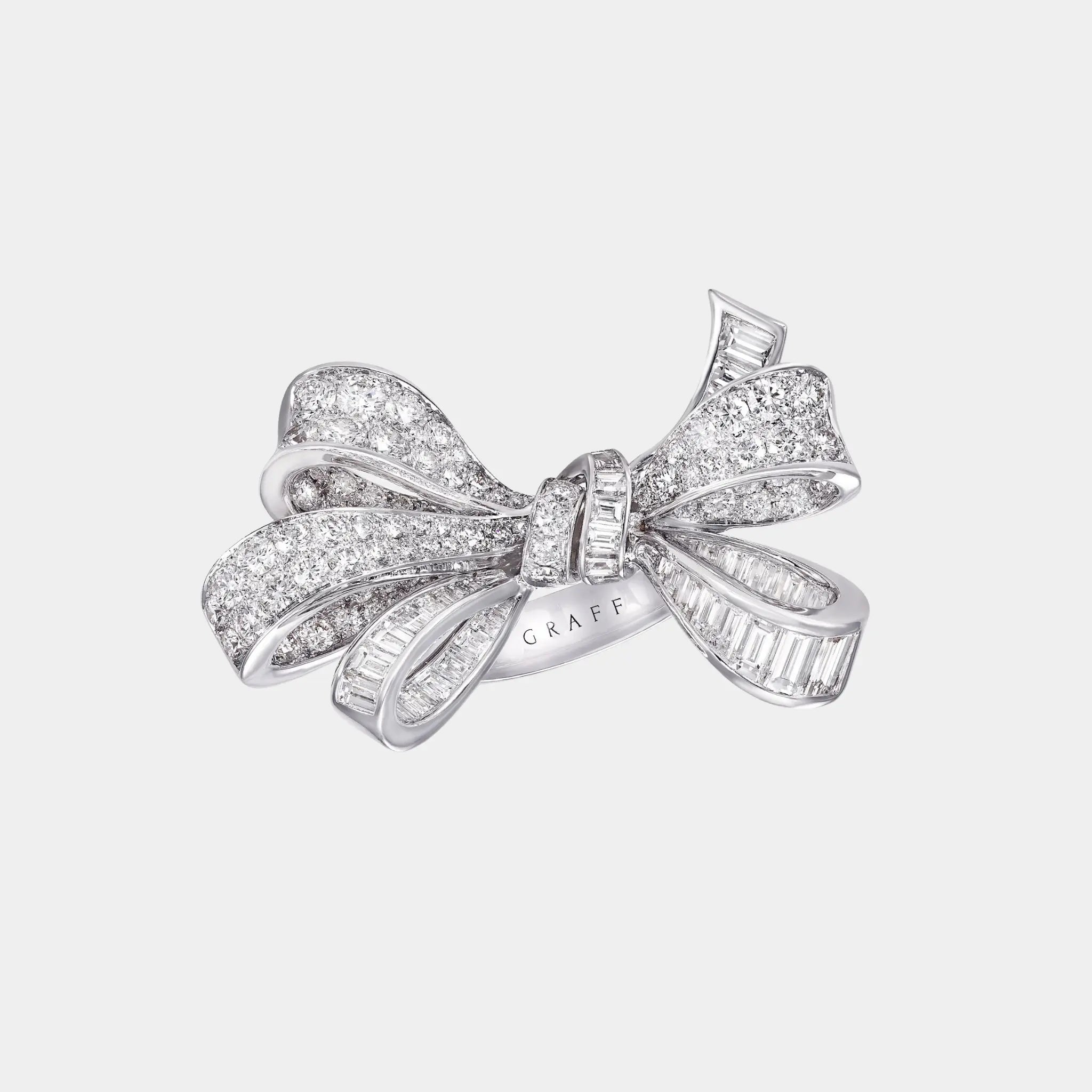 Tildas Bow Double Knot Diamond Ring