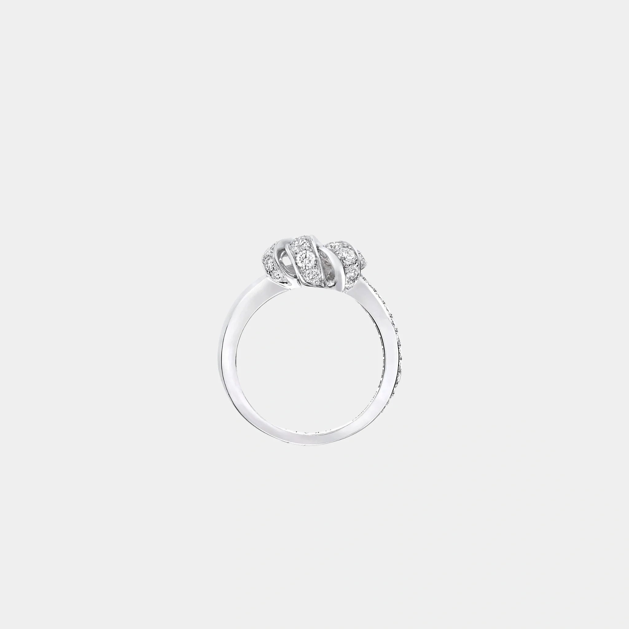Tildas Bow Pavé Diamond Ring