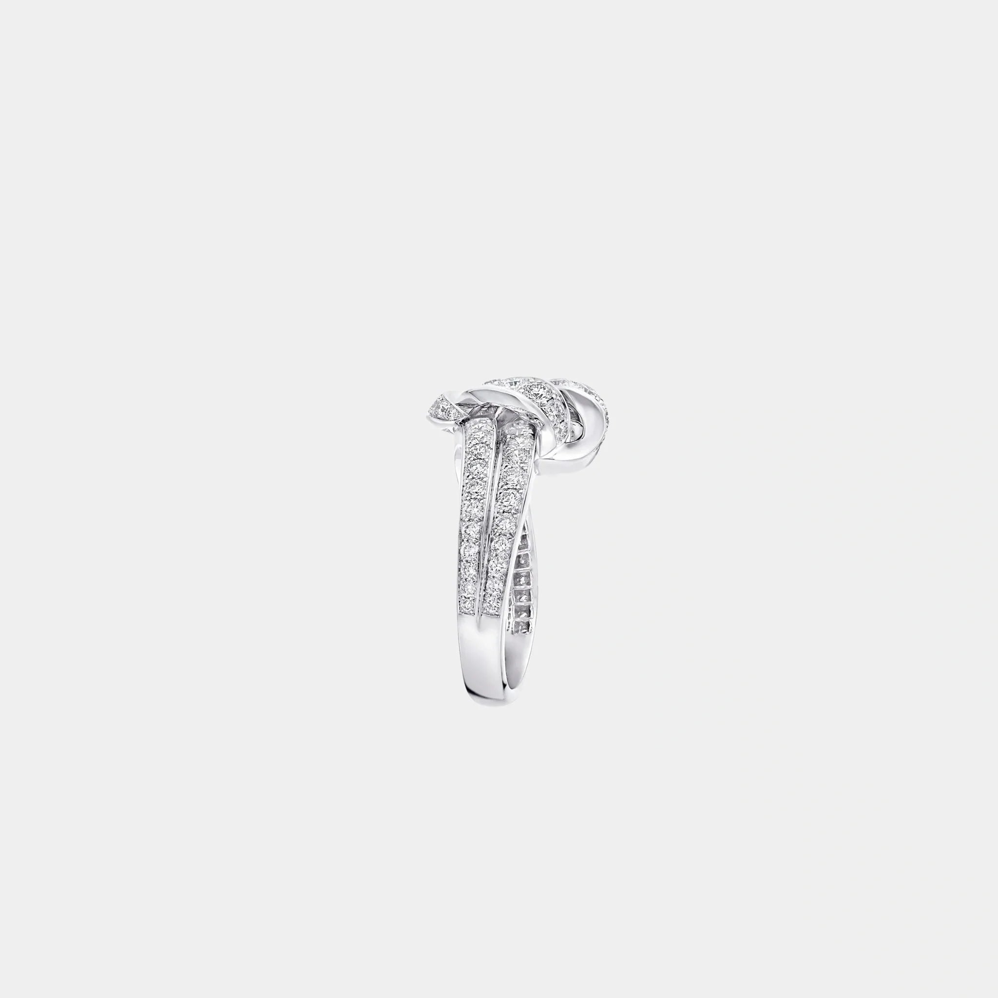 Tildas Bow Pavé Diamond Ring
