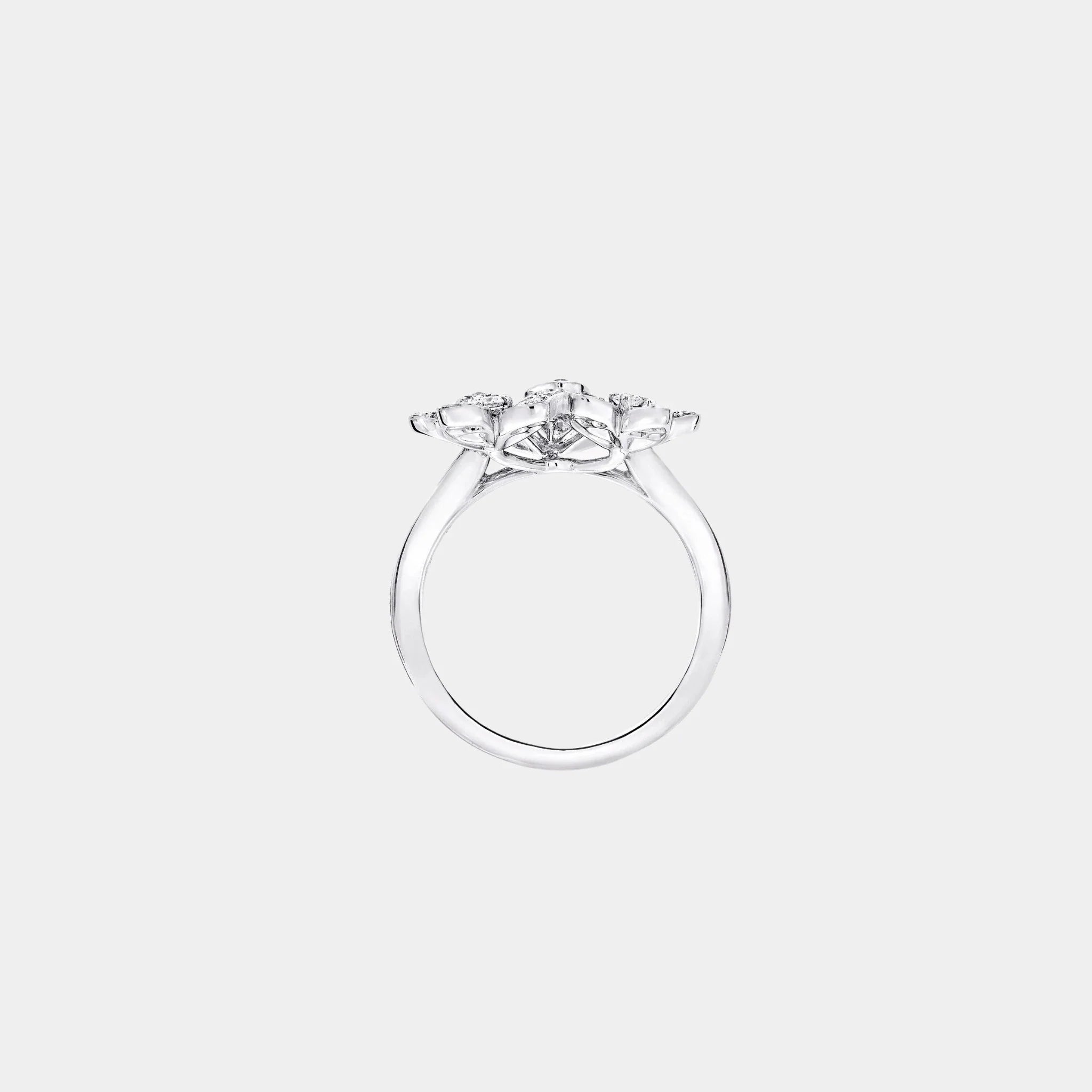 Wild Flower Diamond Cluster Ring
