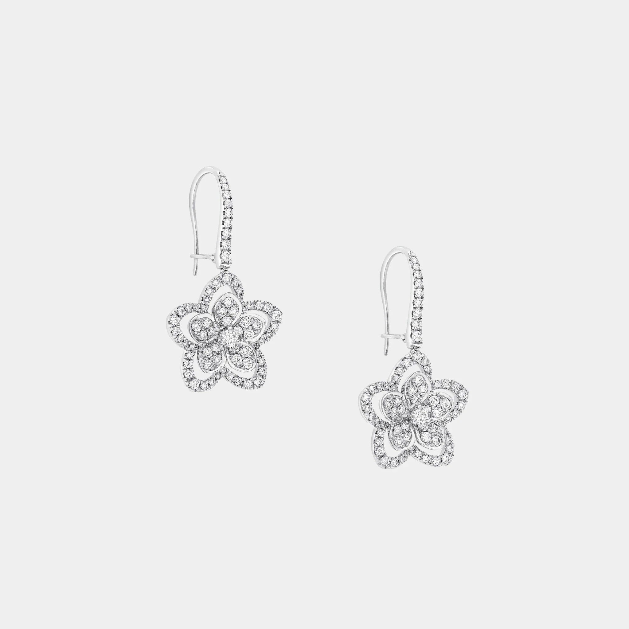 Wild Flower Diamond Earrings